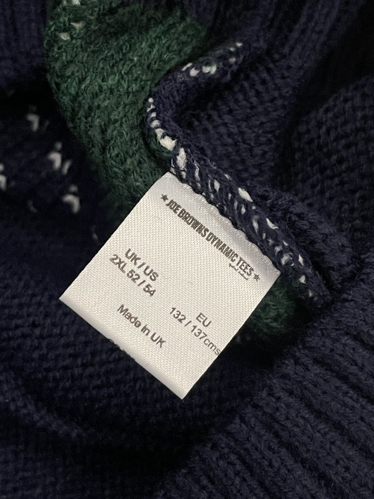 Joe Browns Joe Browns Christmas Jumper Mens Blue Knit Sweater XXL Size US XXL / EU 58 / 5 - 11 Thumbnail