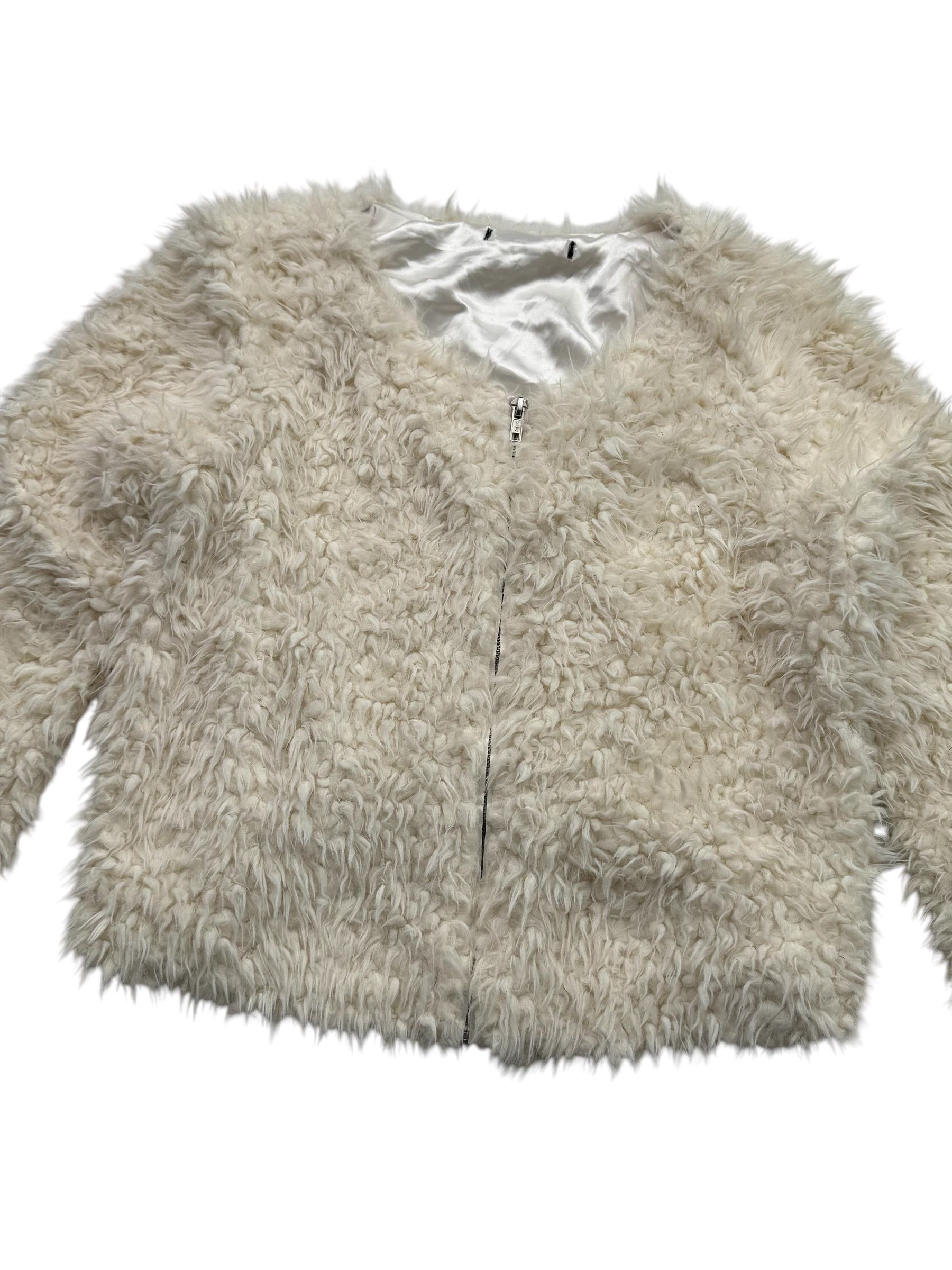 Vintage Vintage Faux Fur Jacket W74(V9) Size S / US 4 / IT 40 - 2 Thumbnail