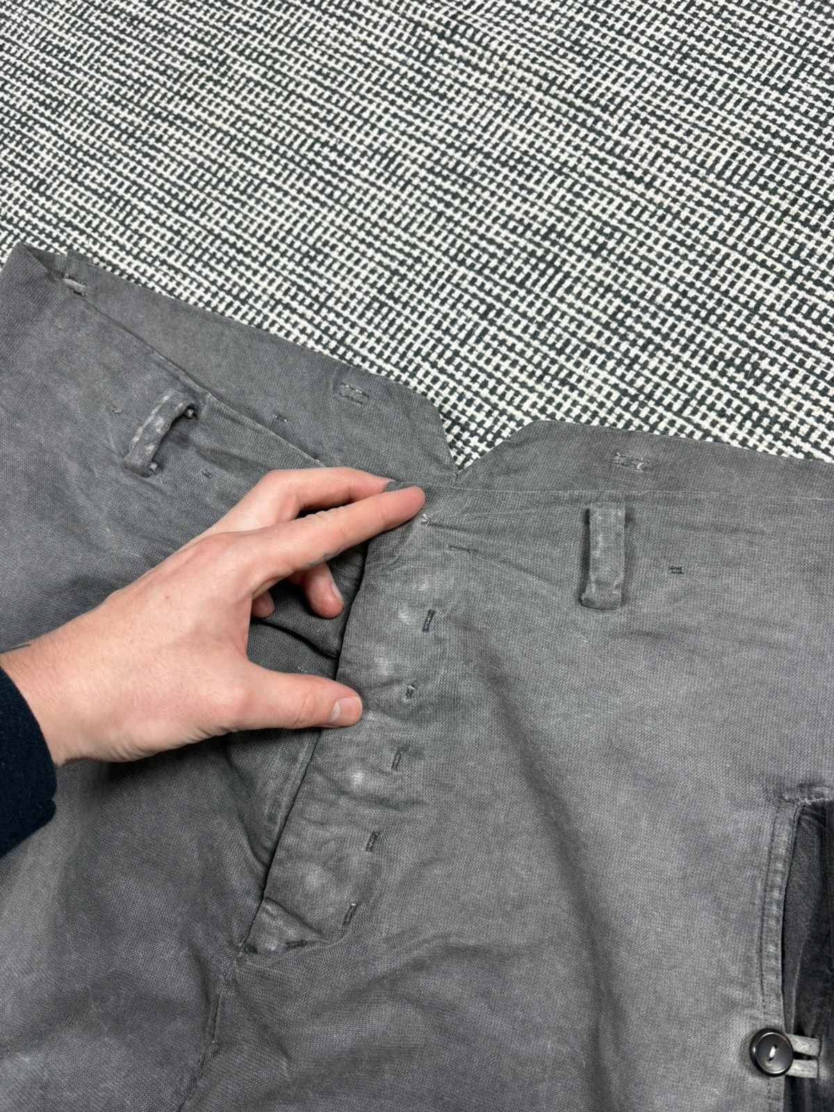 Lumen Et Umbra lumen et umbra raw two tone low crotch harem pants rare Size US 34 / EU 50 - 5 Thumbnail