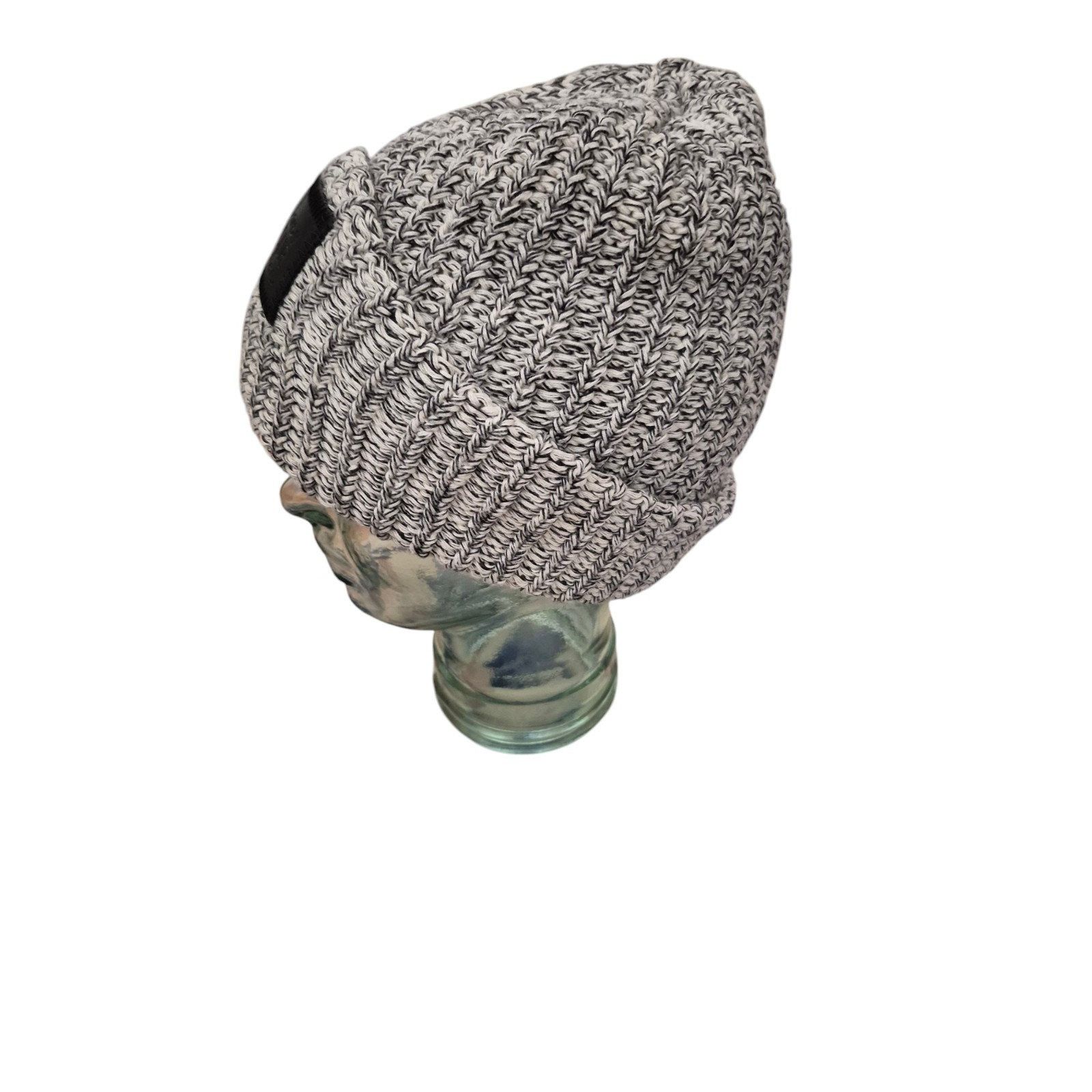Other Love Your Melon Unisex Beanie Black Speckled Cuffed Beanie H Size ONE SIZE - 3 Thumbnail