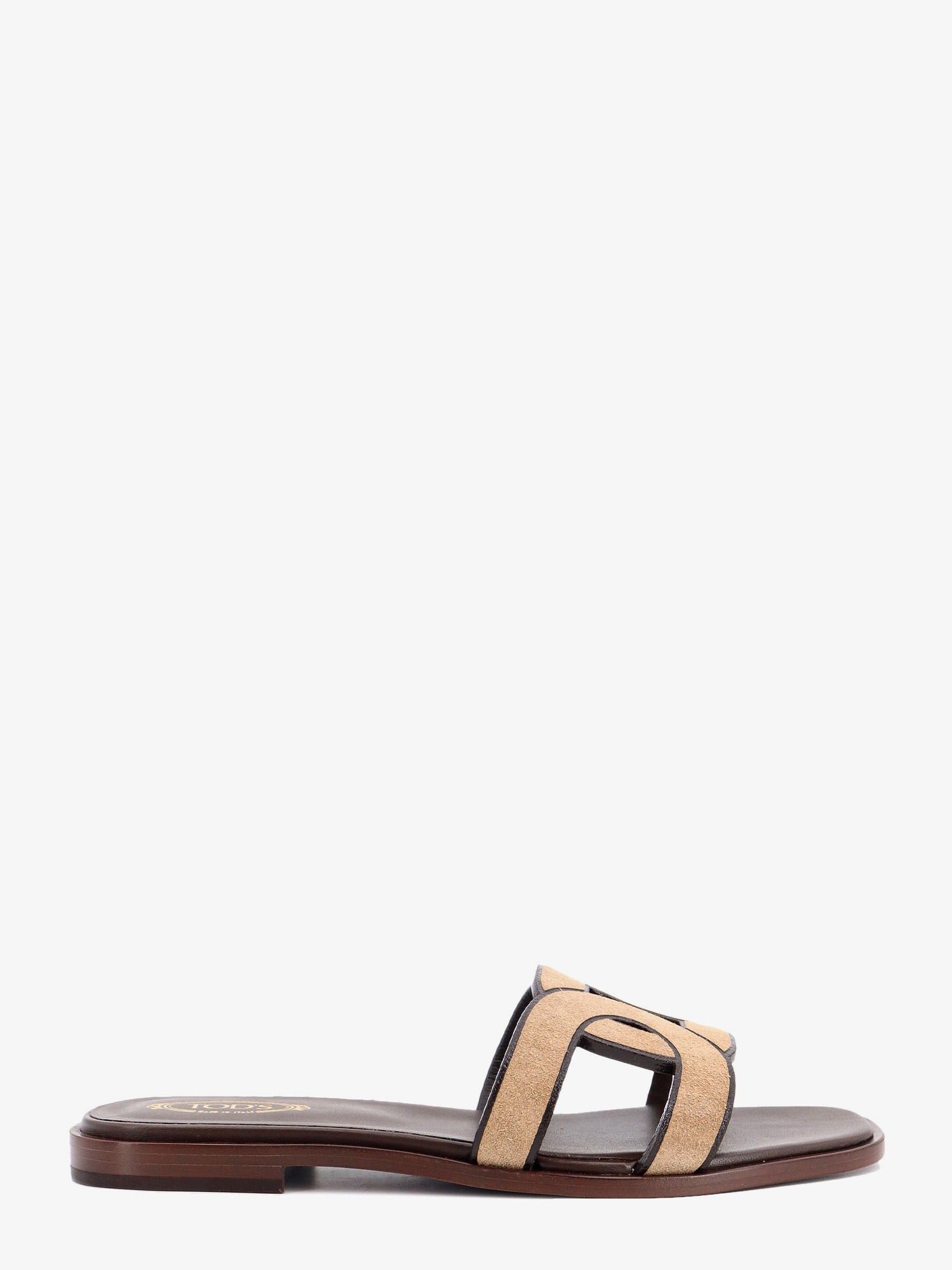 image of Tods Sandals Woman Beige Sandals, Women's (Size 7)