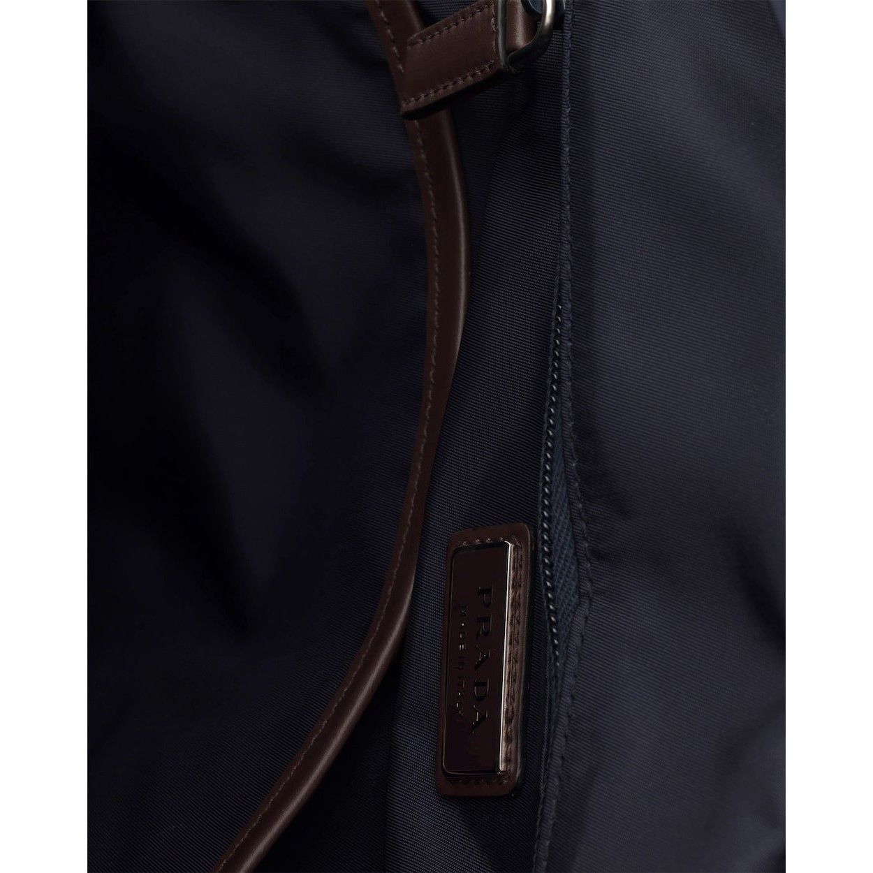 Prada PRADA $3100 Navy Speedrock Re-Nylon and leather backpack New Size ONE SIZE - 4 Thumbnail
