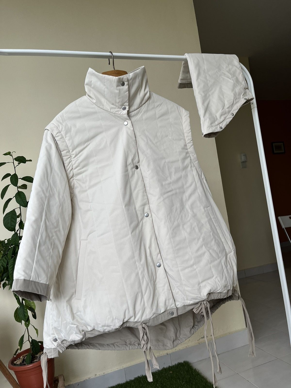 Japanese Brand Rare 💥 Kastane Attachable Sleeve Reversible AW22 Size XL / US 12-14 / IT 48-50 - 2 Thumbnail