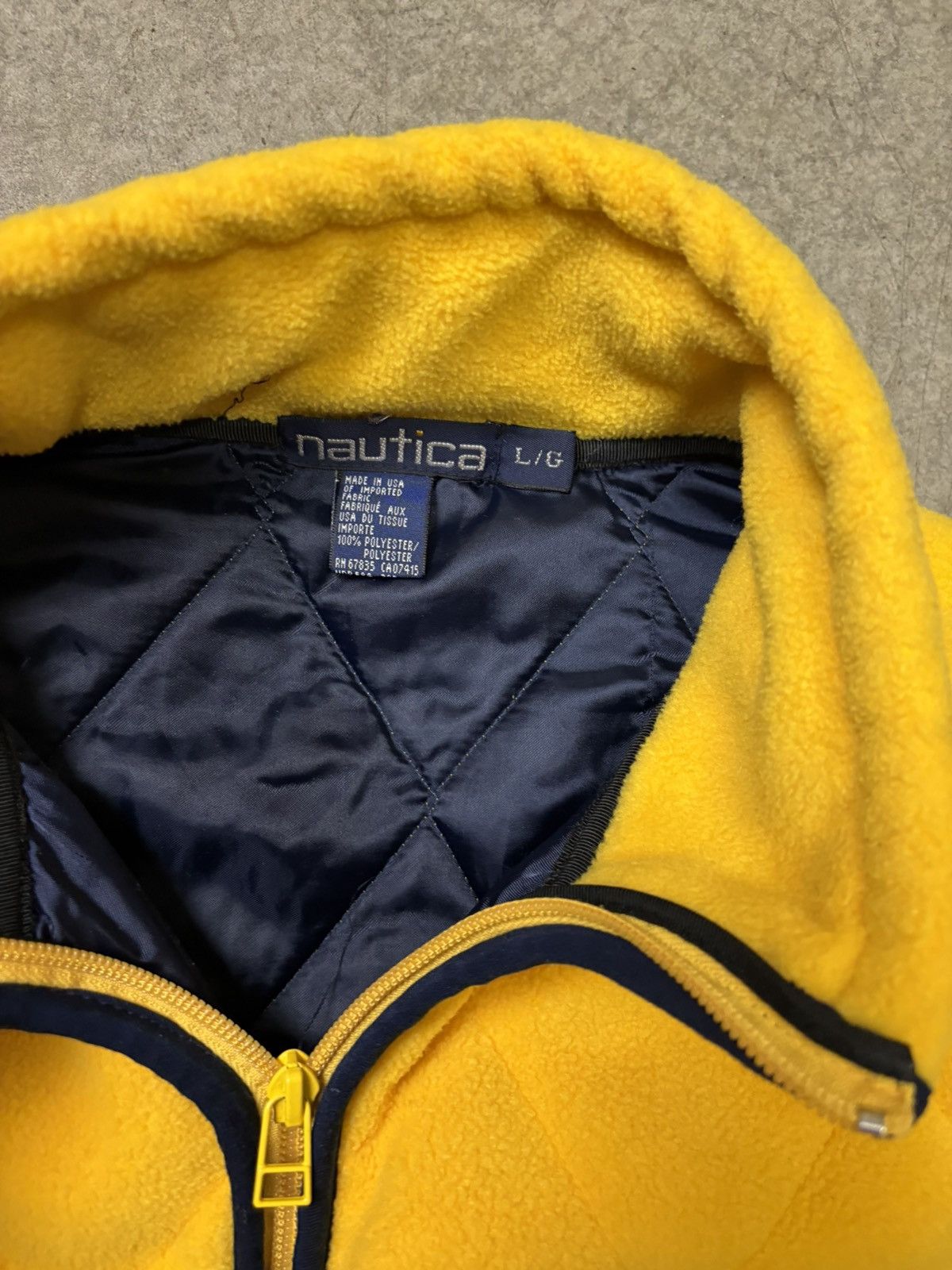 Nautica Vintage 1990’s Nautica fleece vest Size US L / EU 52-54 / 3 - 3 Thumbnail