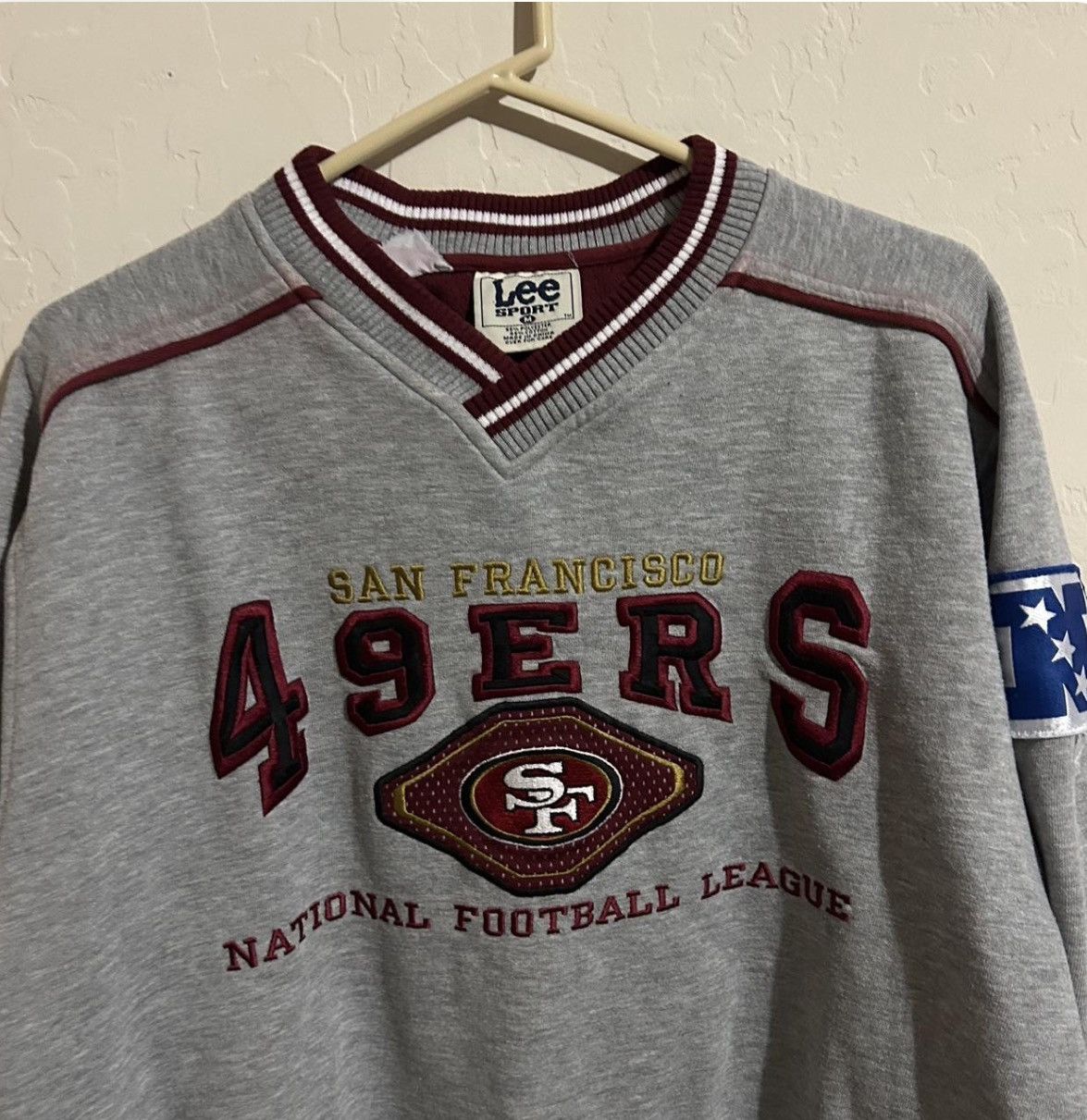 Lee Vintage San Francisco 49ers Lee Sport Crewneck Size Medium Size US M / EU 48-50 / 2 - 3 Thumbnail