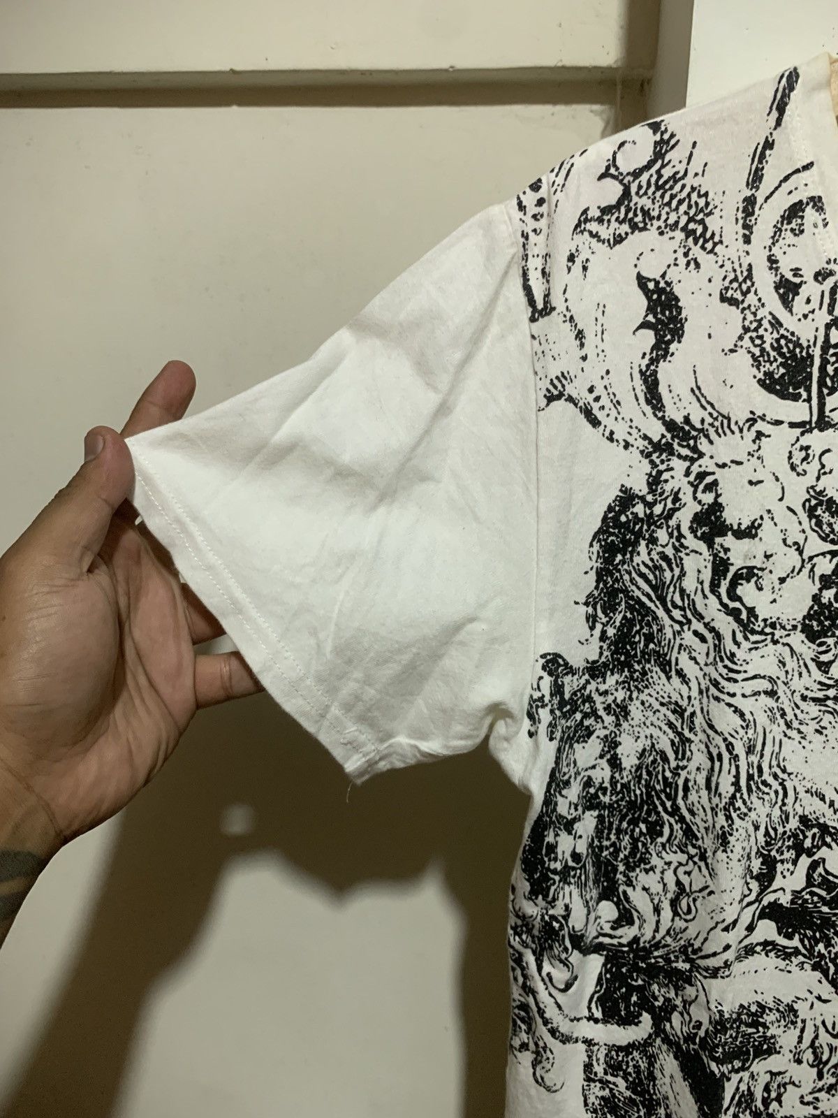 14th Addiction Japanese DiabloDt AOP Avant Garde Affliction Style Tee Shirt Size US M / EU 48-50 / 2 - 2 Thumbnail