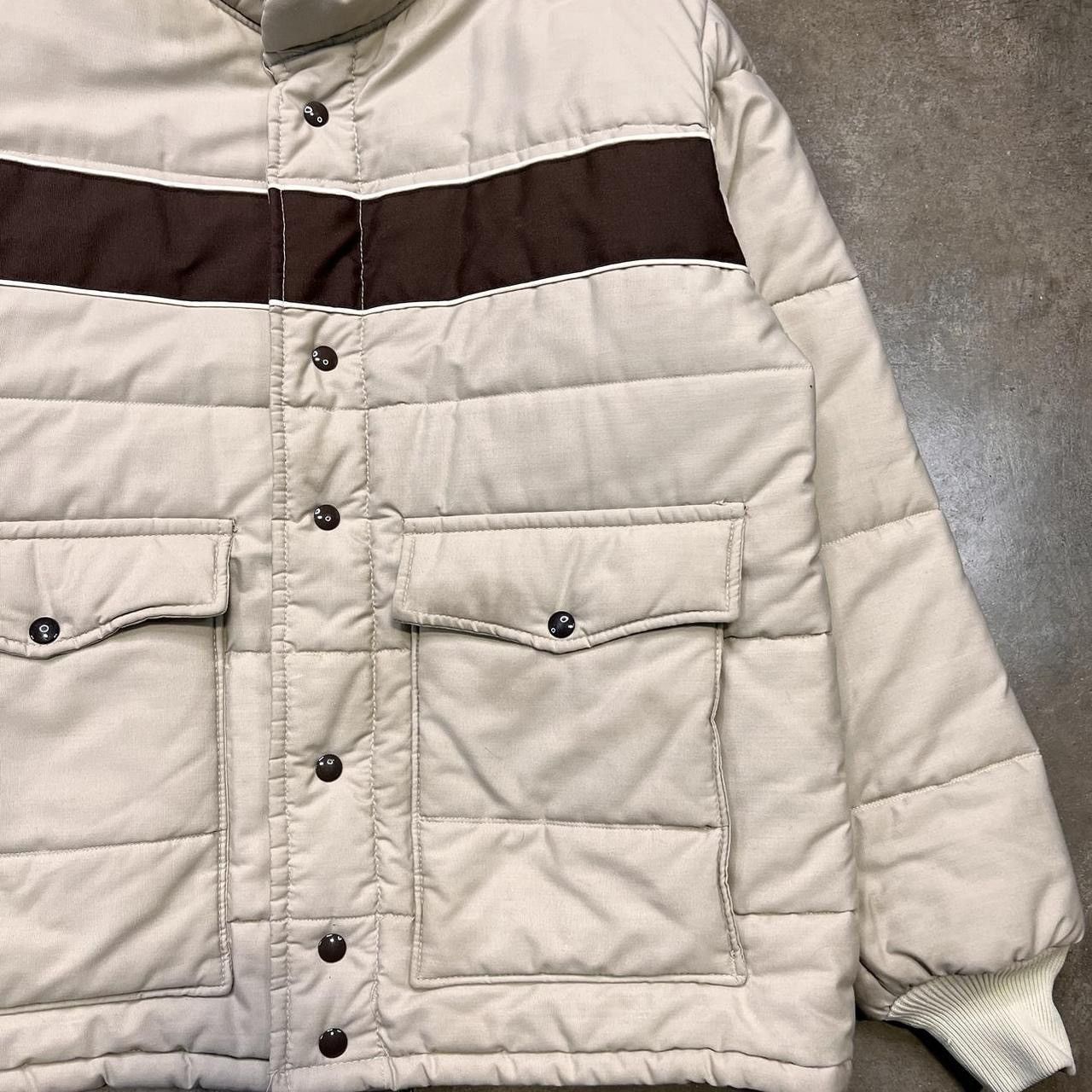 Nomad Vintage Nomad Puffer Jacket Western Striped Quilted 80s USA Size US XL / EU 56 / 4 - 5 Thumbnail