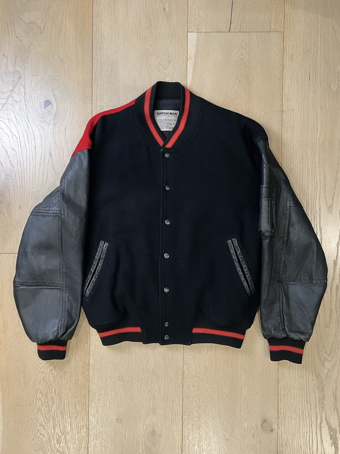 Kansai Yamamoto Kansai Yamamoto Varsity Jacket Size US L / EU 52-54 / 3 - 2 Thumbnail