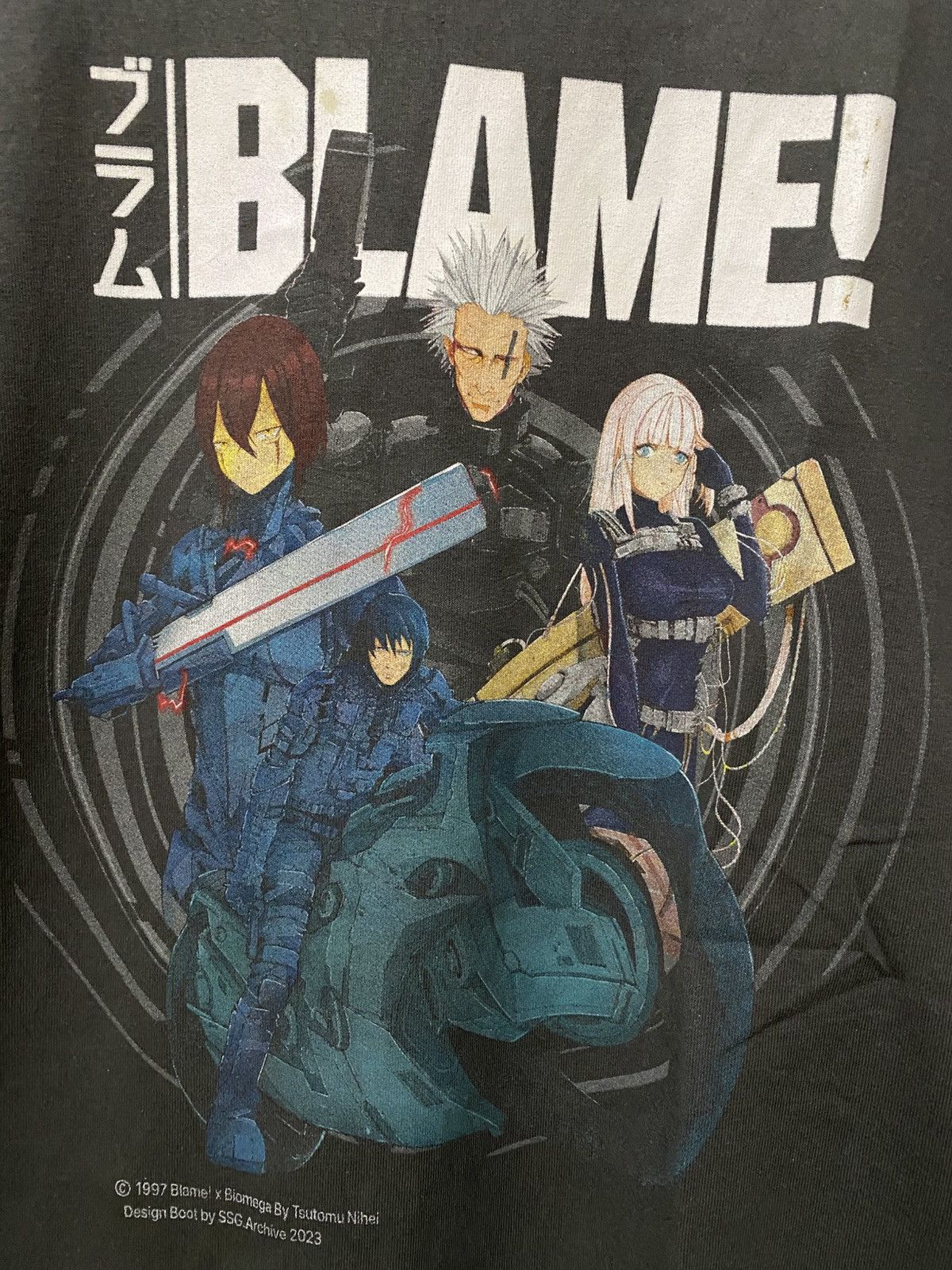 Anime Anime Vintage Bootleg BLAME x BIOMEGA Size US L / EU 52-54 / 3 - 1 Thumbnail