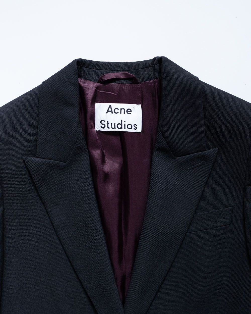 Acne Studios Acne Studios Klarah Flannel Wool Coat Size 34 Size S / US 4 / IT 40 - 3 Thumbnail