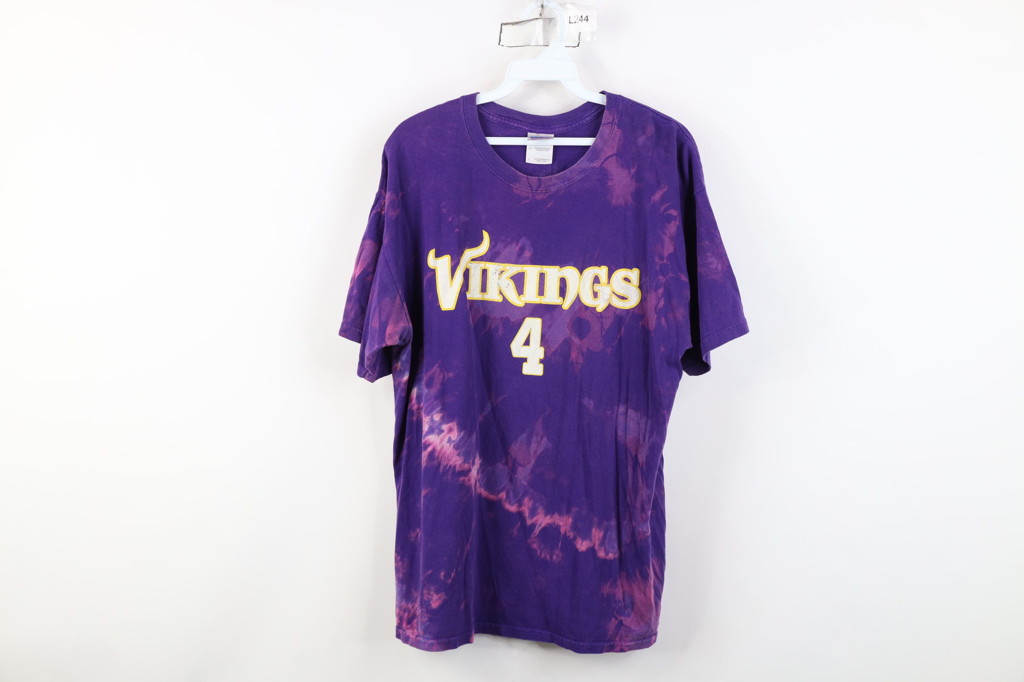 Vintage Vintage Favre Minnesota Vikings Football Jersey T-Shirt Size US L / EU 52-54 / 3 - 1 Thumbnail