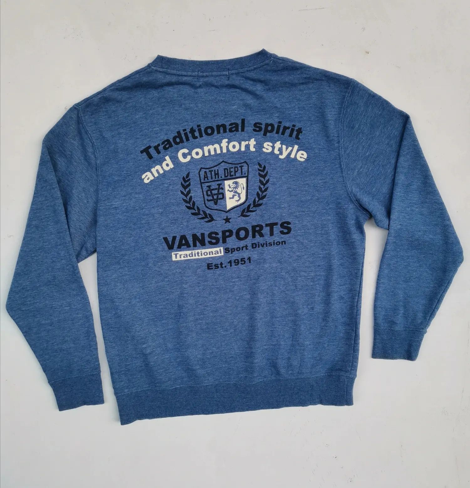 Vans Vansports Traditional Sport Division Big Logo Sweatshirts Size US M / EU 48-50 / 2 - 1 Thumbnail