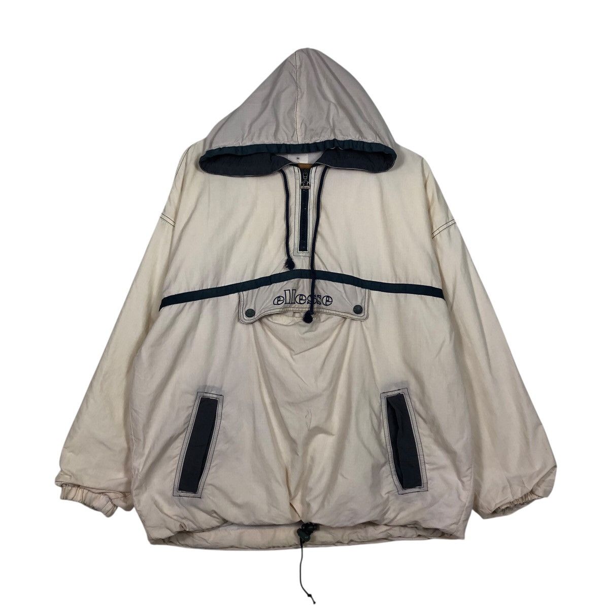 Japanese Brand 📌Vintage Anorak Ski Jacket Ellesse Big Logo Issey Miyake Size US M / EU 48-50 / 2 - 2 Thumbnail