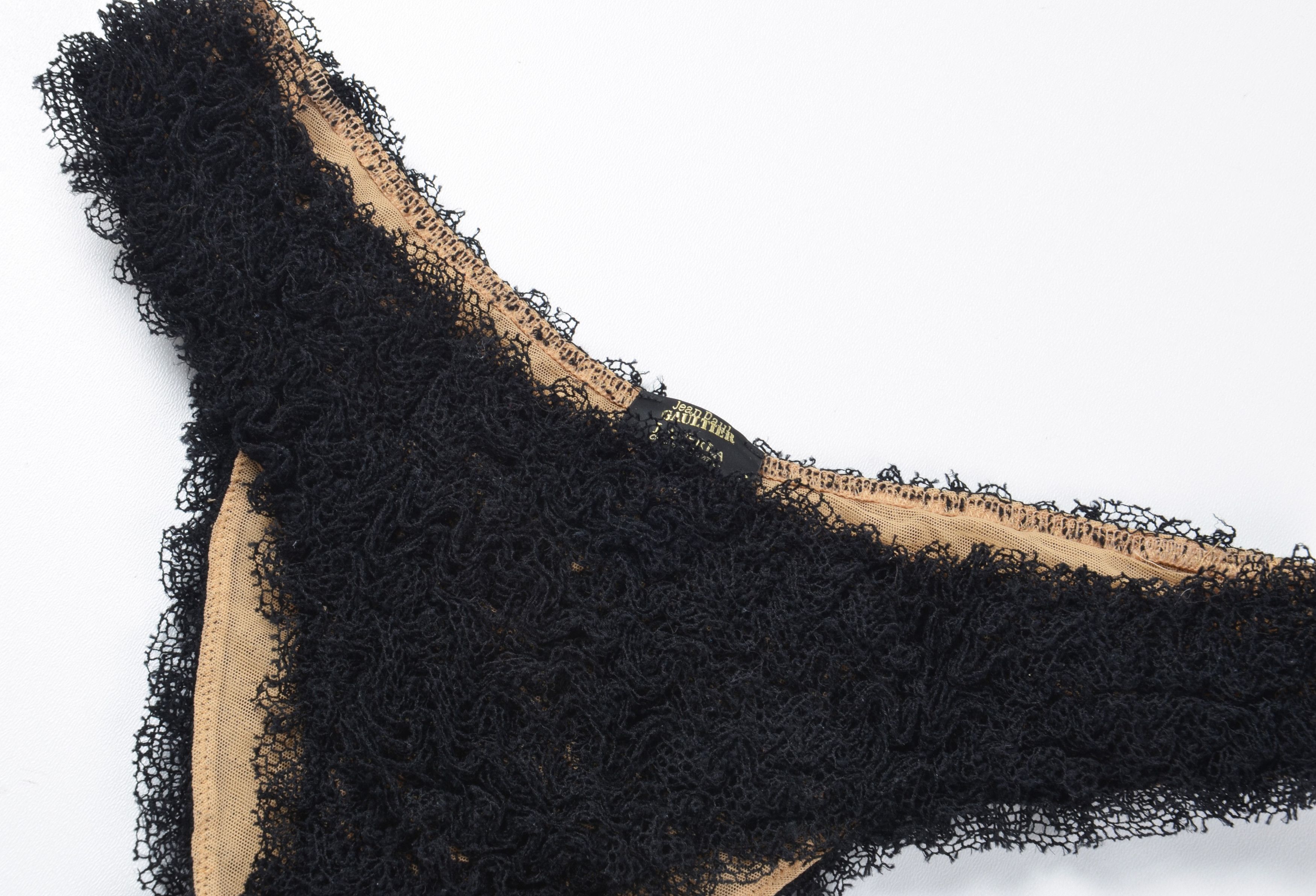 Jean Paul Gaultier Archive Jean Paul Gaultier La Perla Mesh Lingerie Thong Size ONE SIZE - 2 Thumbnail