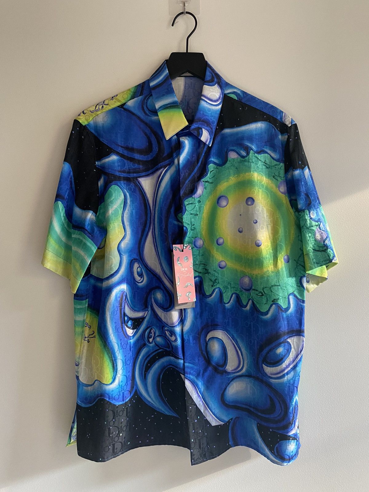 Dior S/s 21’ Kenny Scharf Shirt Size US M / EU 48-50 / 2 - 1 Thumbnail