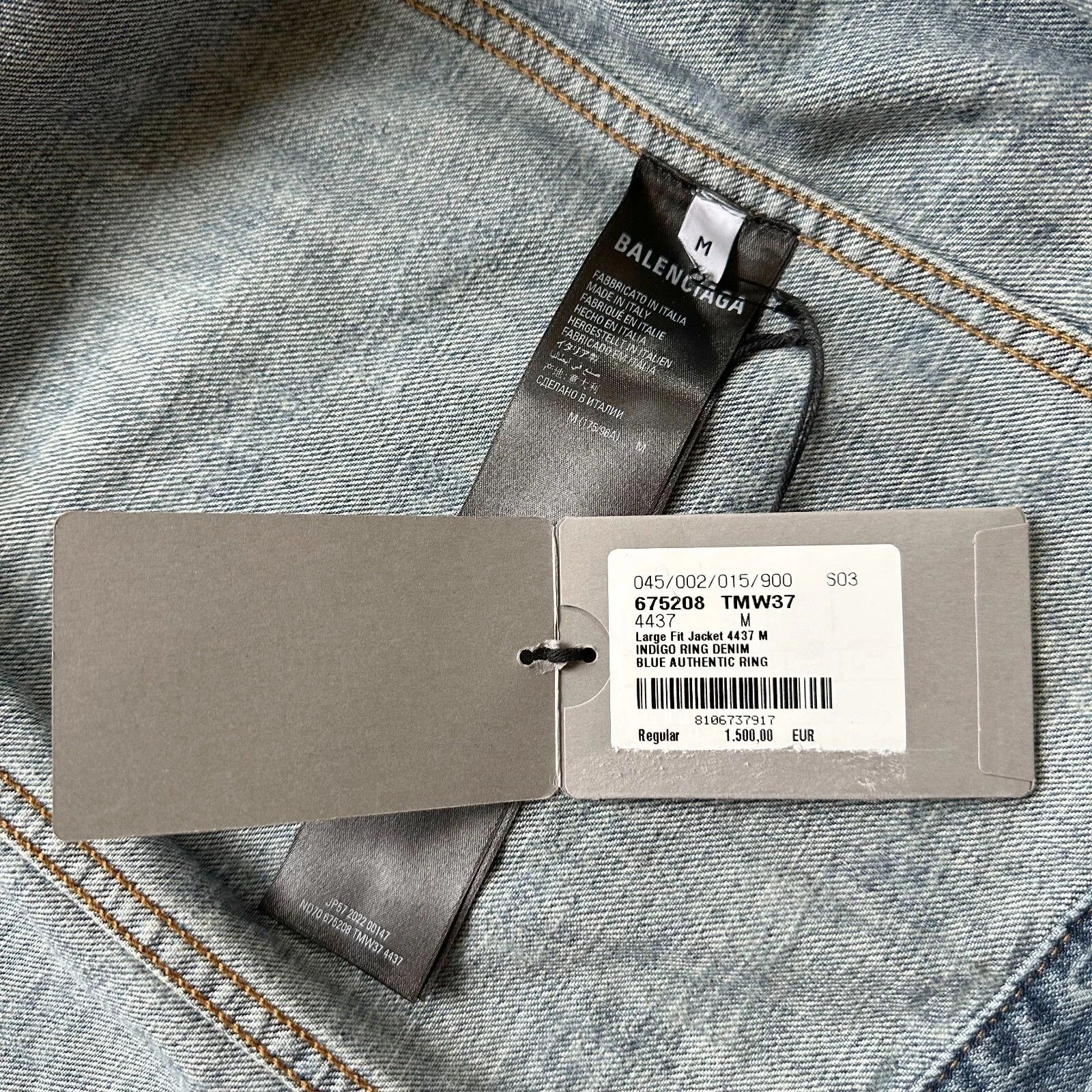 Balenciaga NWT Authentic BALENCIAGA All-Over BB Monogram LOGO JACKET Size US M / EU 48-50 / 2 - 9 Thumbnail