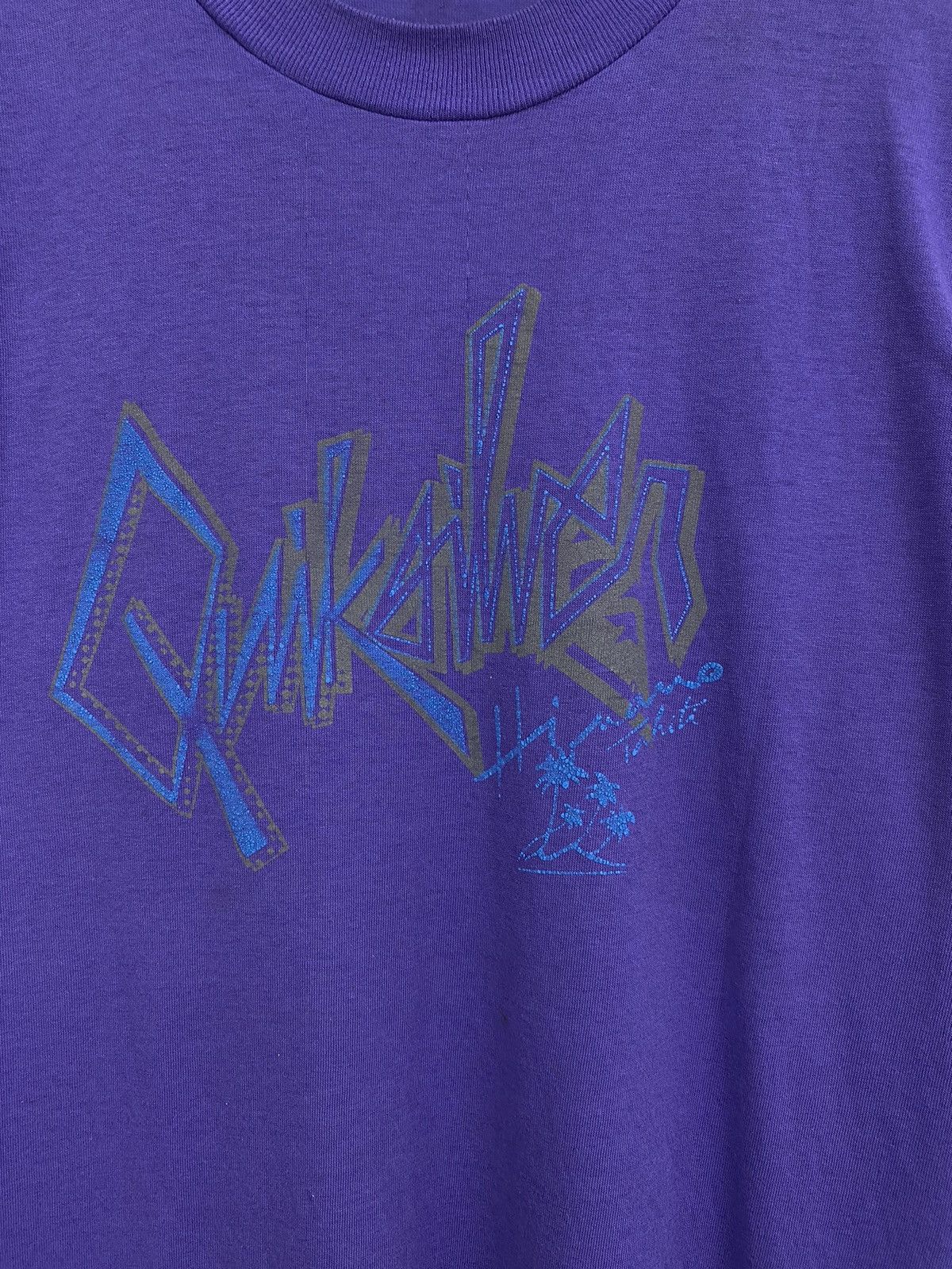 Quiksilver 🇺🇸 Vintage 80s Quiksilver Hinano Tahiti T-Shirt Rare Retro Size US M / EU 48-50 / 2 - 4 Thumbnail