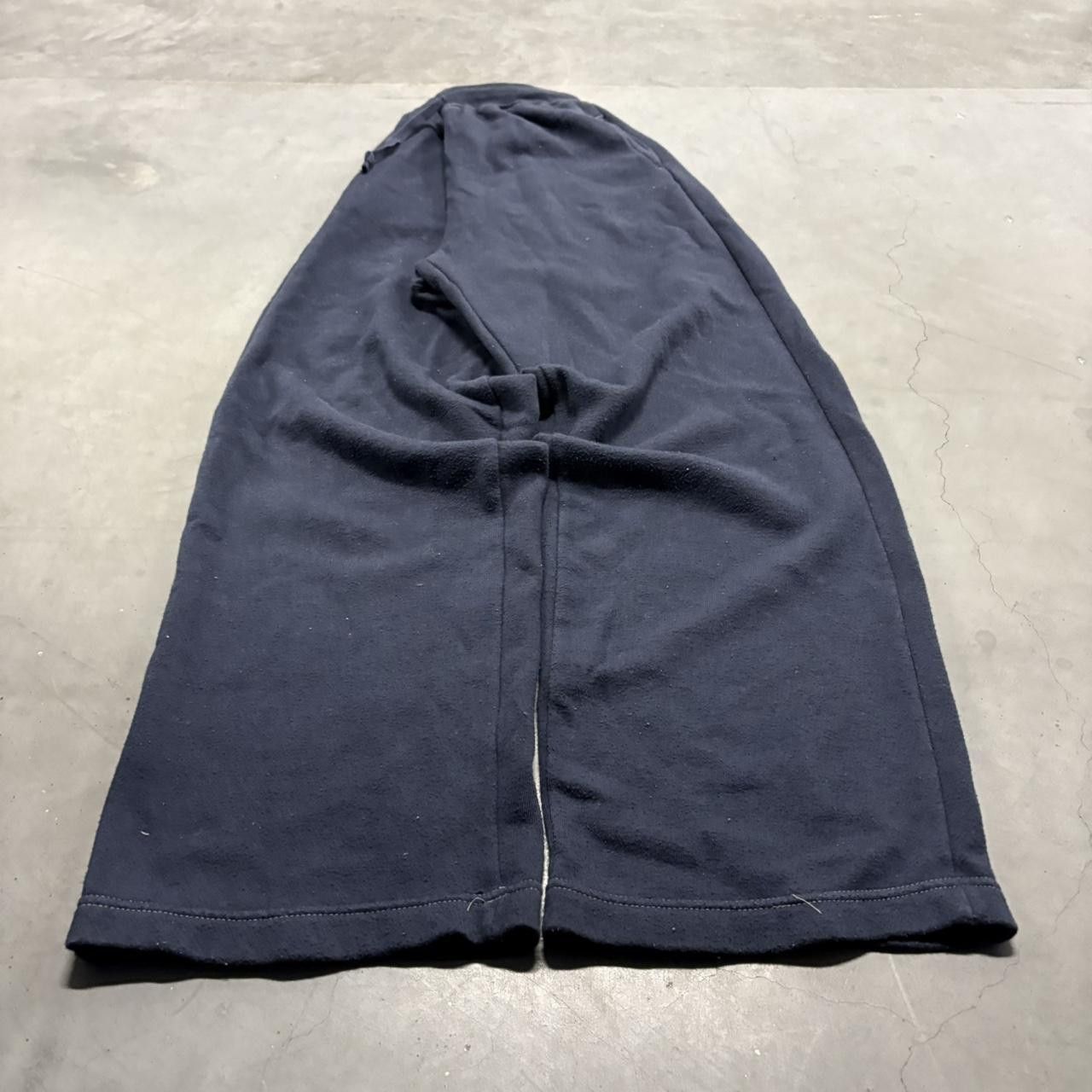 Gap × Vintage Crazy Vintage Y2K/2000s Baggy Wideleg Navy Blue Gap Sweatpants! Size US 30 / EU 46 - 3 Thumbnail