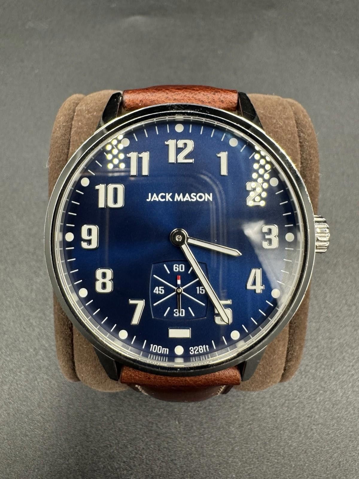 Other Jack Mason Field Sub Second Quartz 38mm Leather Strap - JM-F Size ONE SIZE - 2 Thumbnail