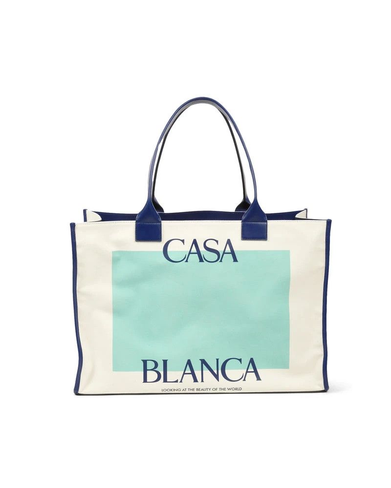 Casablanca o1mle0326 Size: OS / Large Casa Tote Bag in Multicolor Size ONE SIZE - 3 Thumbnail