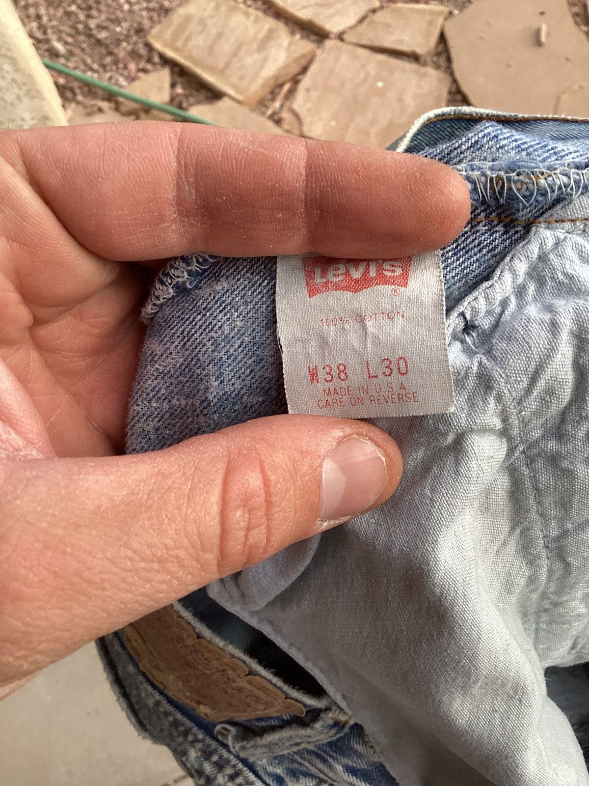 Levi's × Levi's Vintage Clothing × Vintage Vintage 1988-95 Levi’s XX USA made button fly pants Size US 38 / EU 54 - 8 Thumbnail
