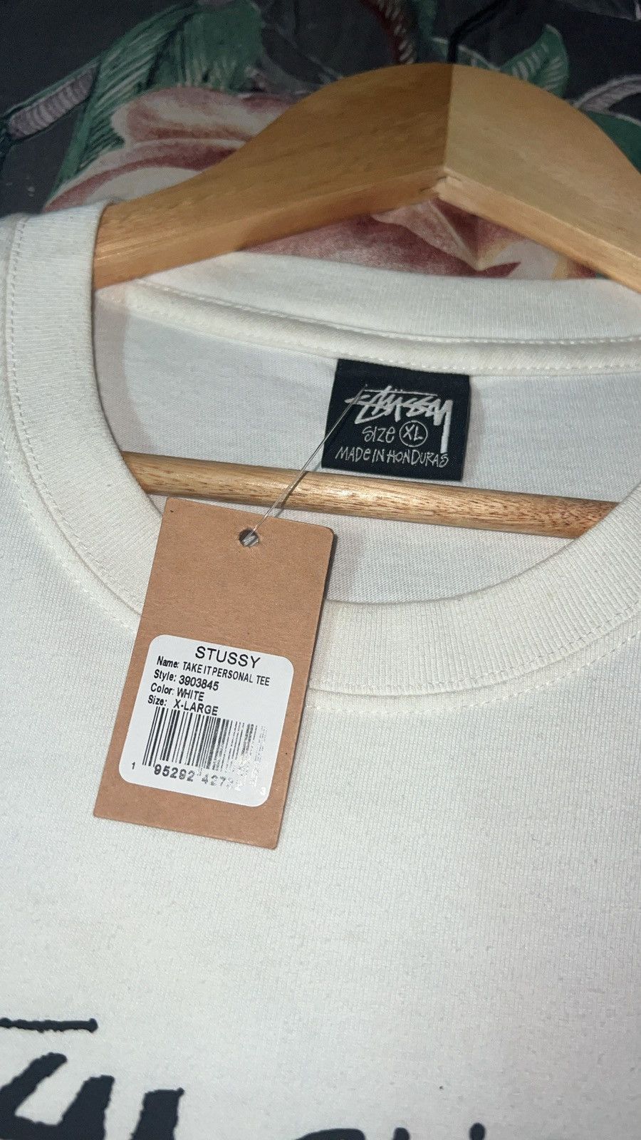 Stussy Take It Personal Tee Size US XL / EU 56 / 4 - 4 Thumbnail