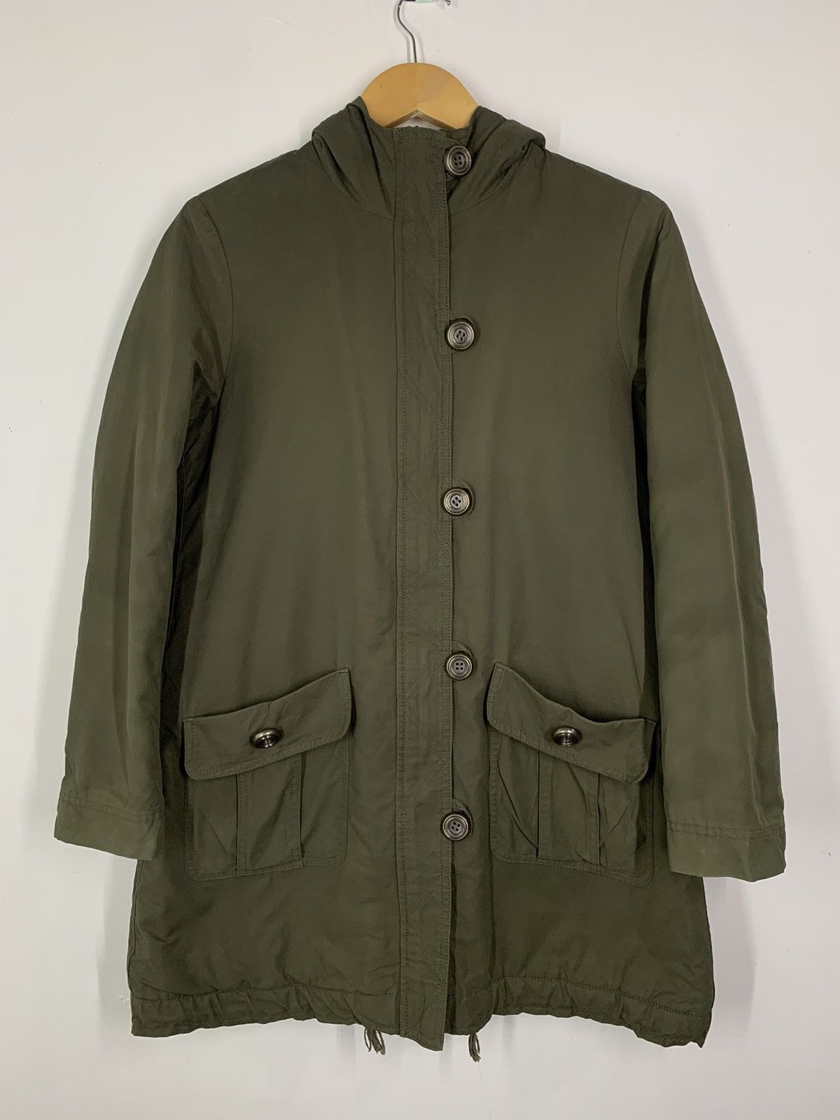 Vintage Japanese Brand Hoodie Parka Jacket