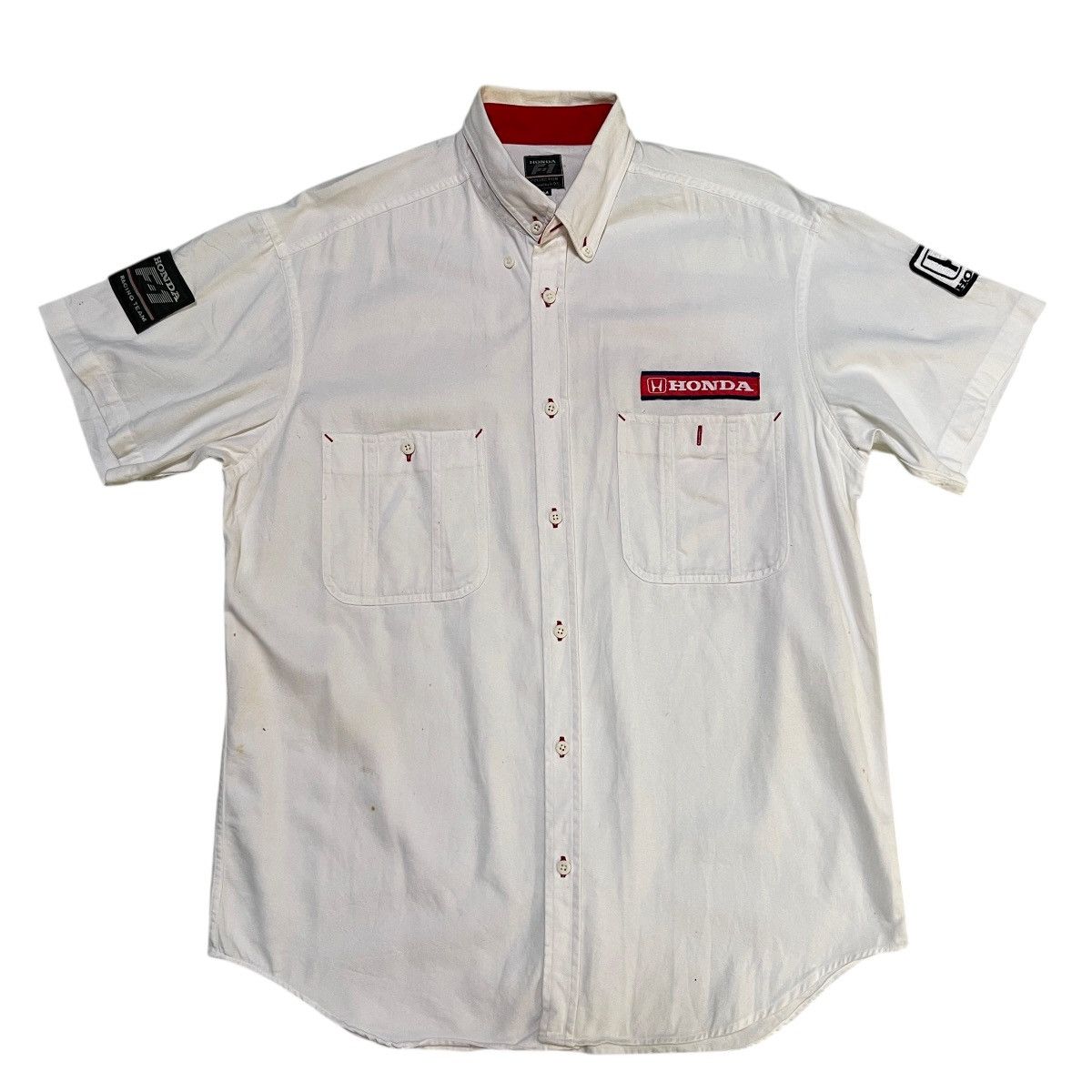 Honda Vintage Honda F-1 Grand Prix Racing Team Shirt Size US M / EU 48-50 / 2 - 2 Thumbnail