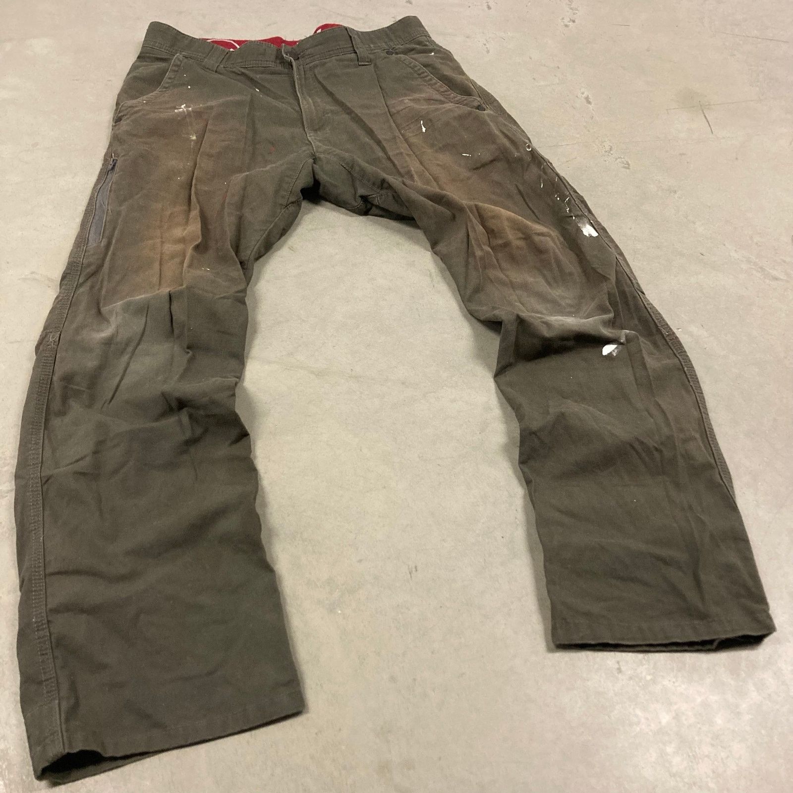 Vintage × Wrangler vintage y2k thrashed tactical wrangler pants 32x30 Size US 32 / EU 48 - 1 Thumbnail