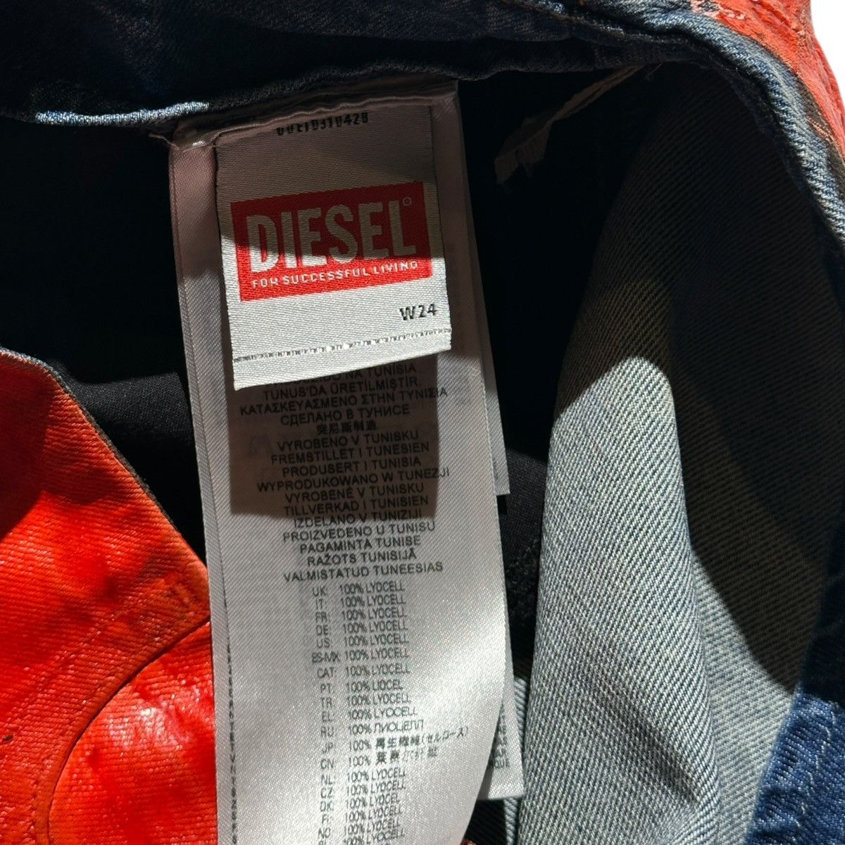 Diesel Runway de smiley mouth coated miniskirt Size 26" / US 2 / IT 38 - 4 Thumbnail