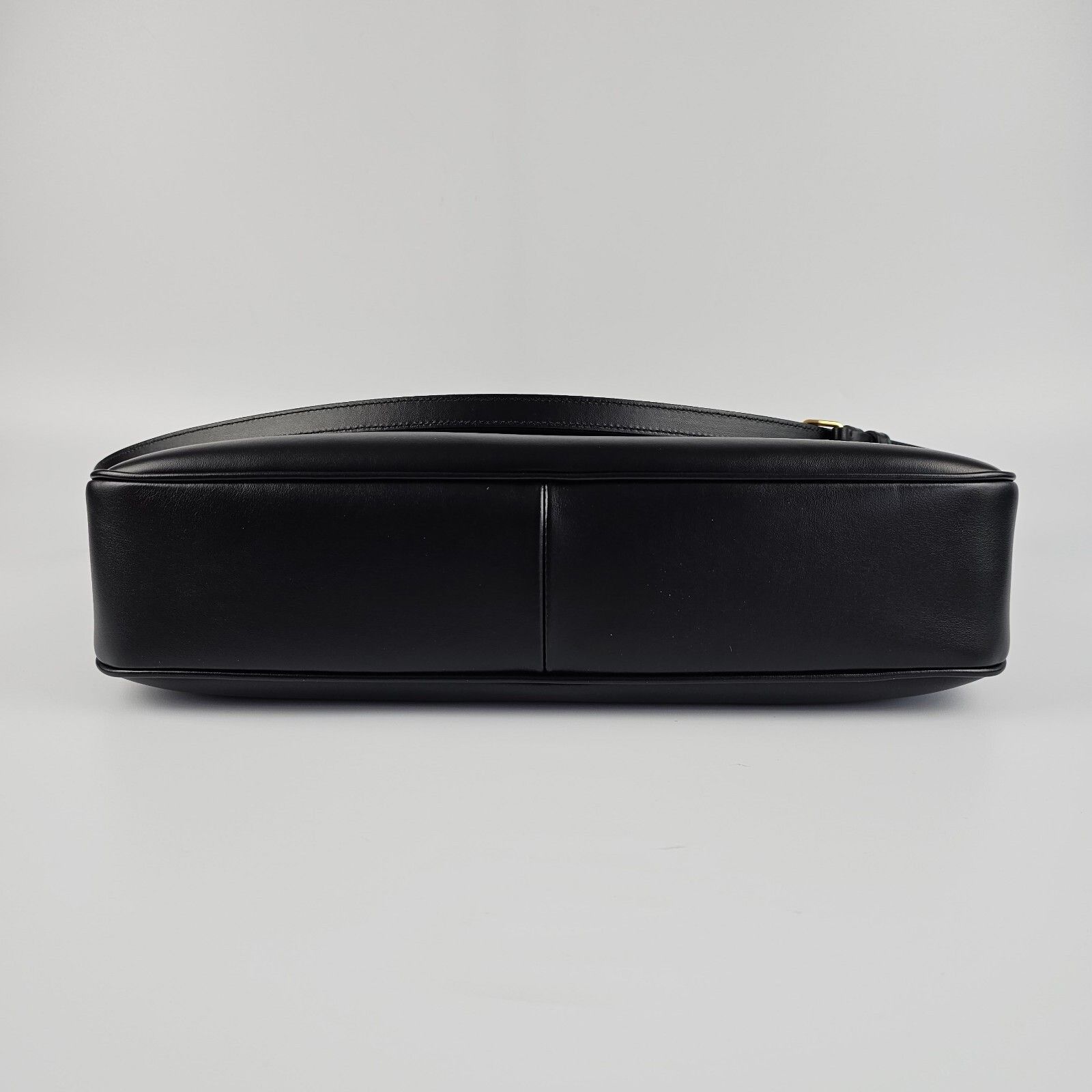 Celine CELINE Camille 16 Medium $3300 Black Smooth Leather Shoulder Size ONE SIZE - 9 Thumbnail