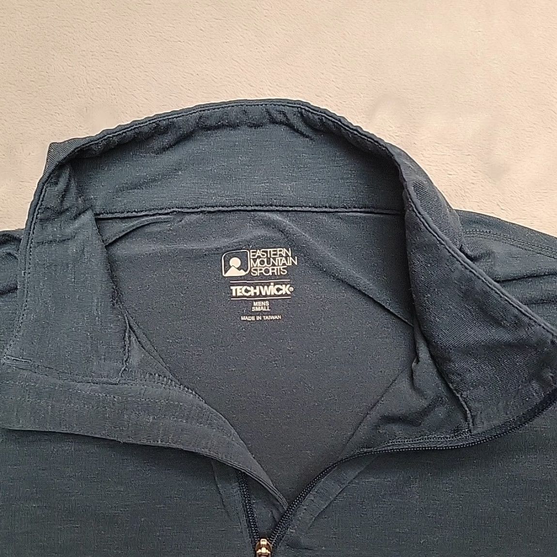 Eastern Mountain Sports VINTAGE Eastern Mountain Sports Shirt Mens S Teal Blue Wicking Wool Blend Base Layer Size US S / EU 44-46 / 1 - 4 Thumbnail