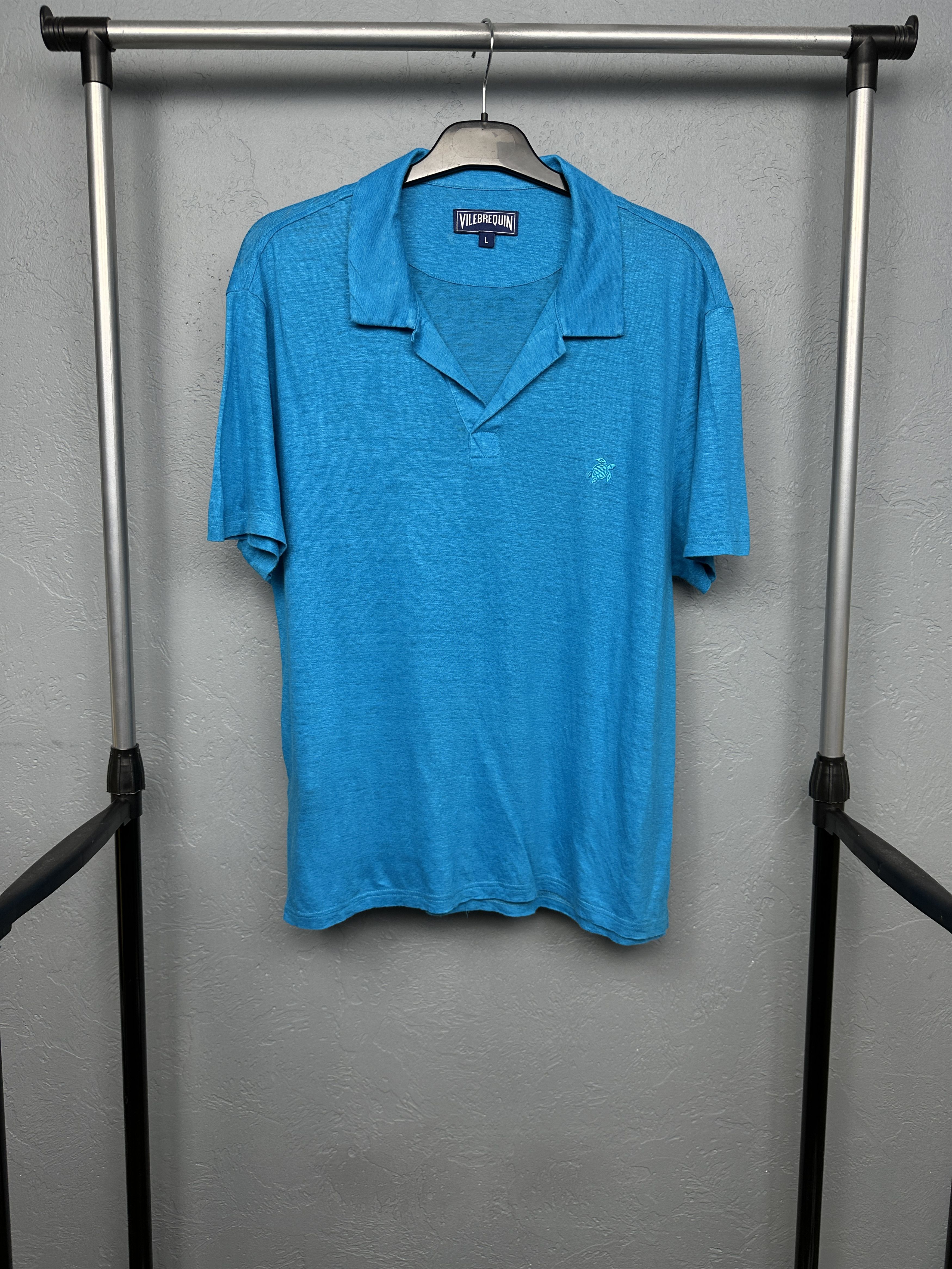 Vilebrequin Vilebrequin Mens Linen Polo Shirt Size US L / EU 52-54 / 3 - 1 Thumbnail