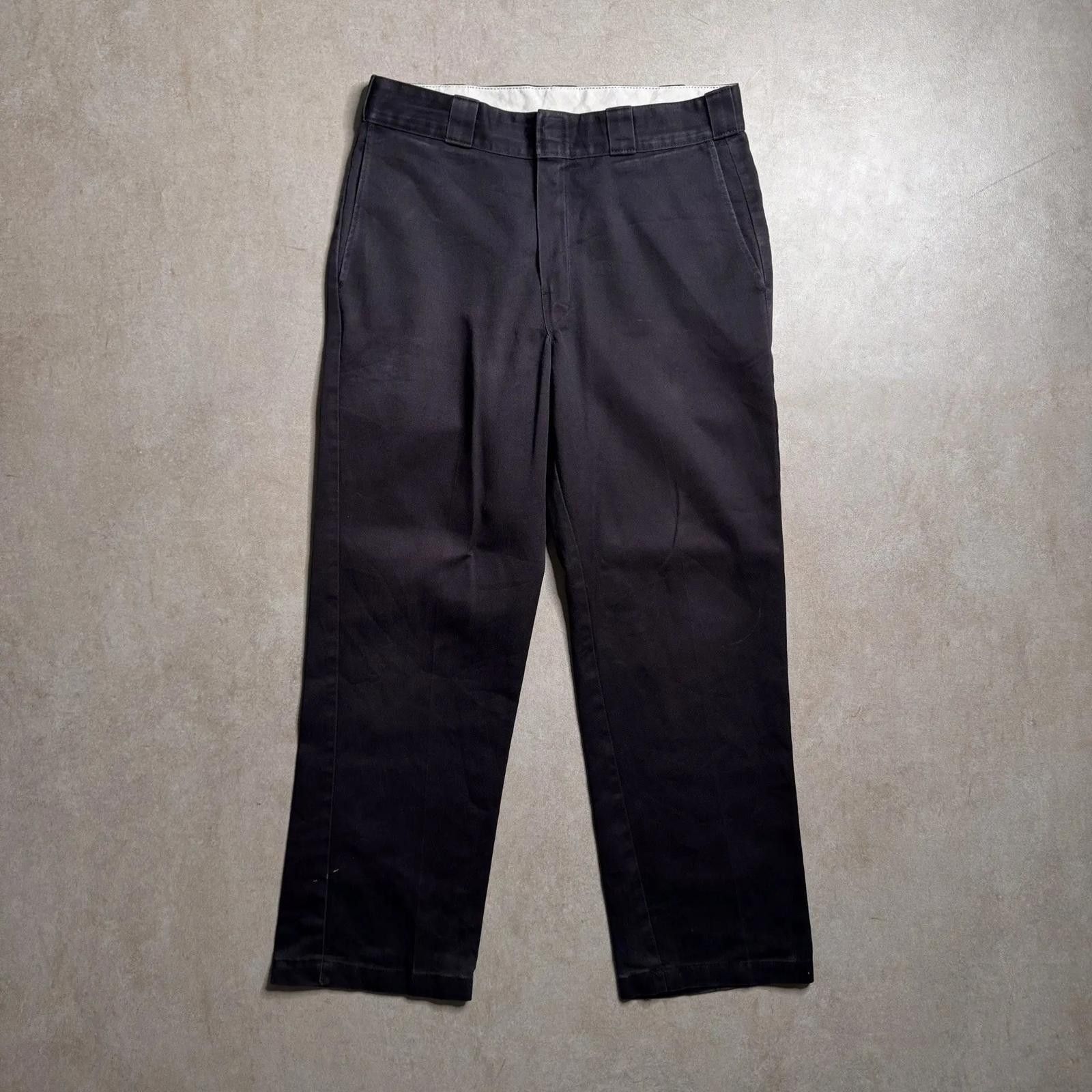 Dickies Vintage Dickies Black Pants - 36x30 Size US 36 / EU 52 - 1 Thumbnail