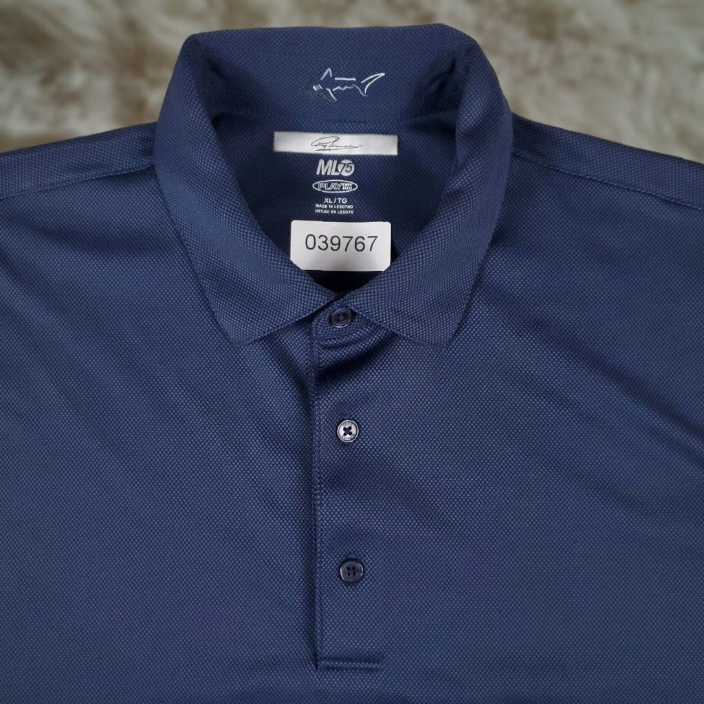 Vintage Greg Norman Polo Shirt Mens XL Blue Shark Golf Casual Short Sleeve Polo Shirt XL Mens Blue Shark Golf Casual Polo Shirt Size US XL / EU 56 / 4 - 1 Thumbnail
