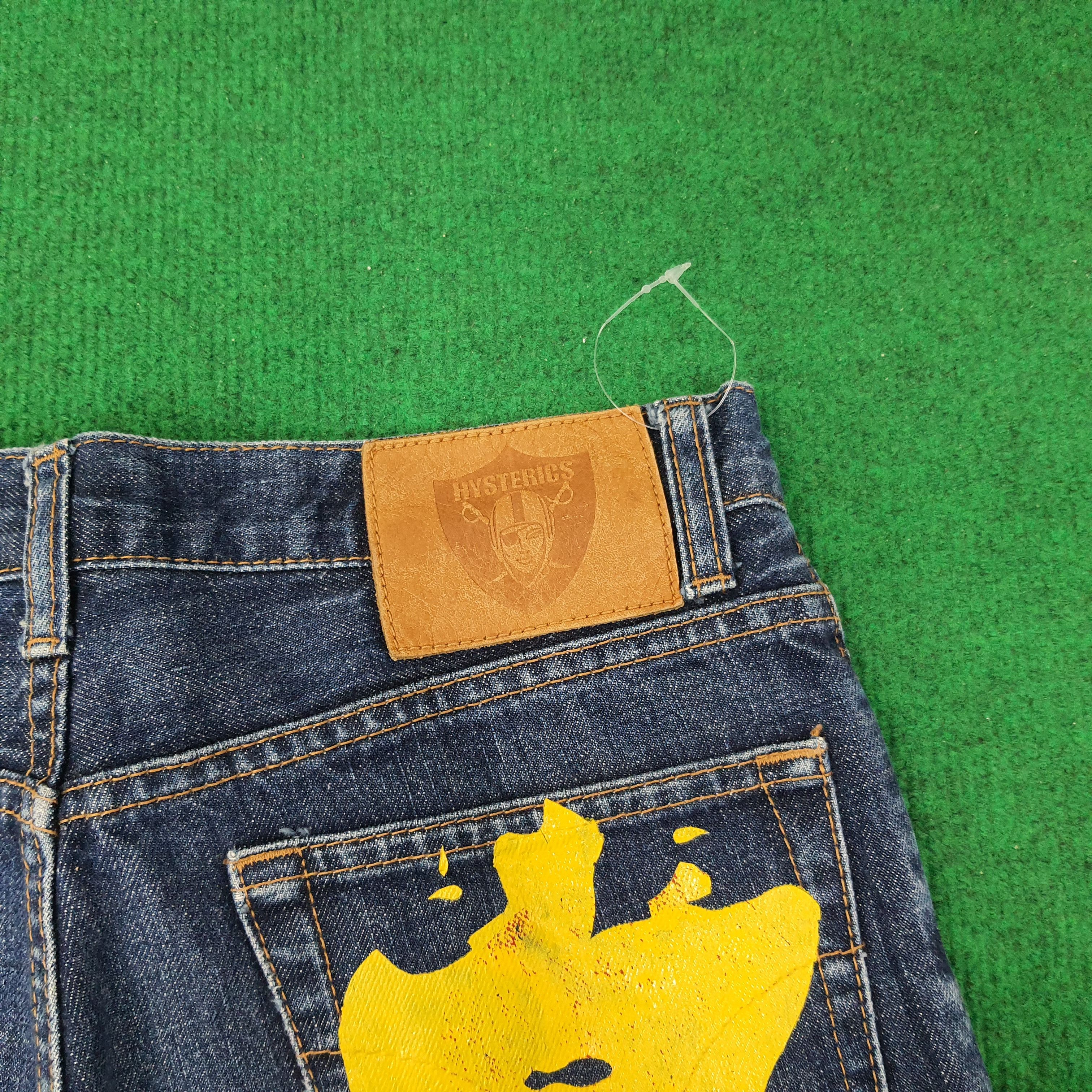 Hysteric Glamour Vintage Hysteric Glamour Japan Custom Logo Jeans C244N8 Size US 27 - 3 Thumbnail