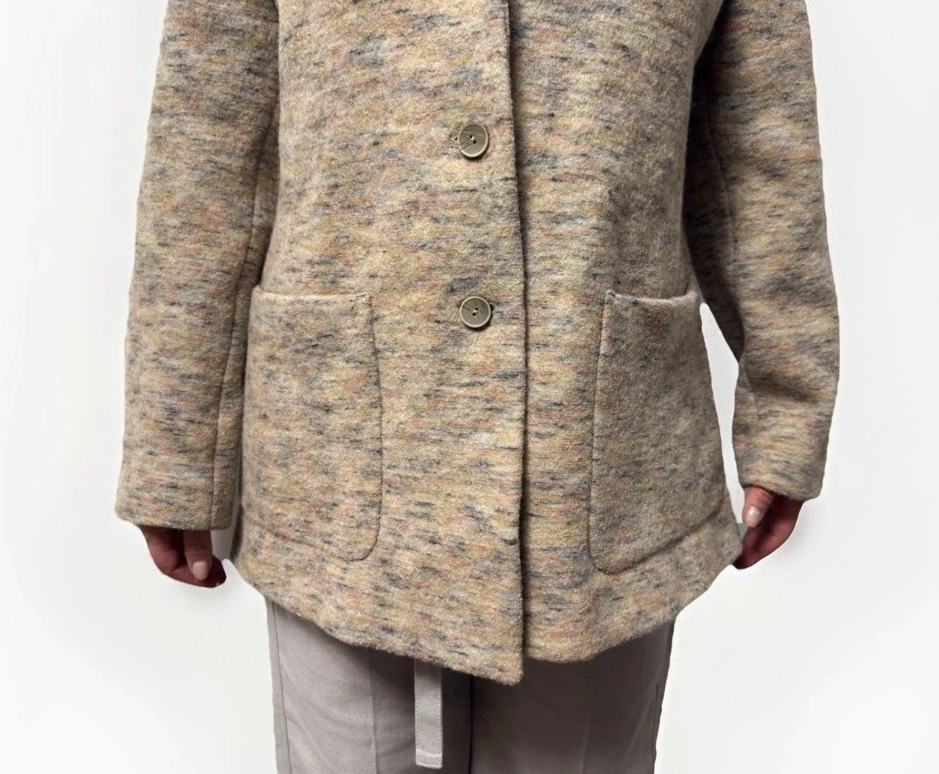 Missoni DDP Missoni Women’s Wool Multicolor Coat Jacket Size 48 Size XL / US 12-14 / IT 48-50 - 6 Thumbnail