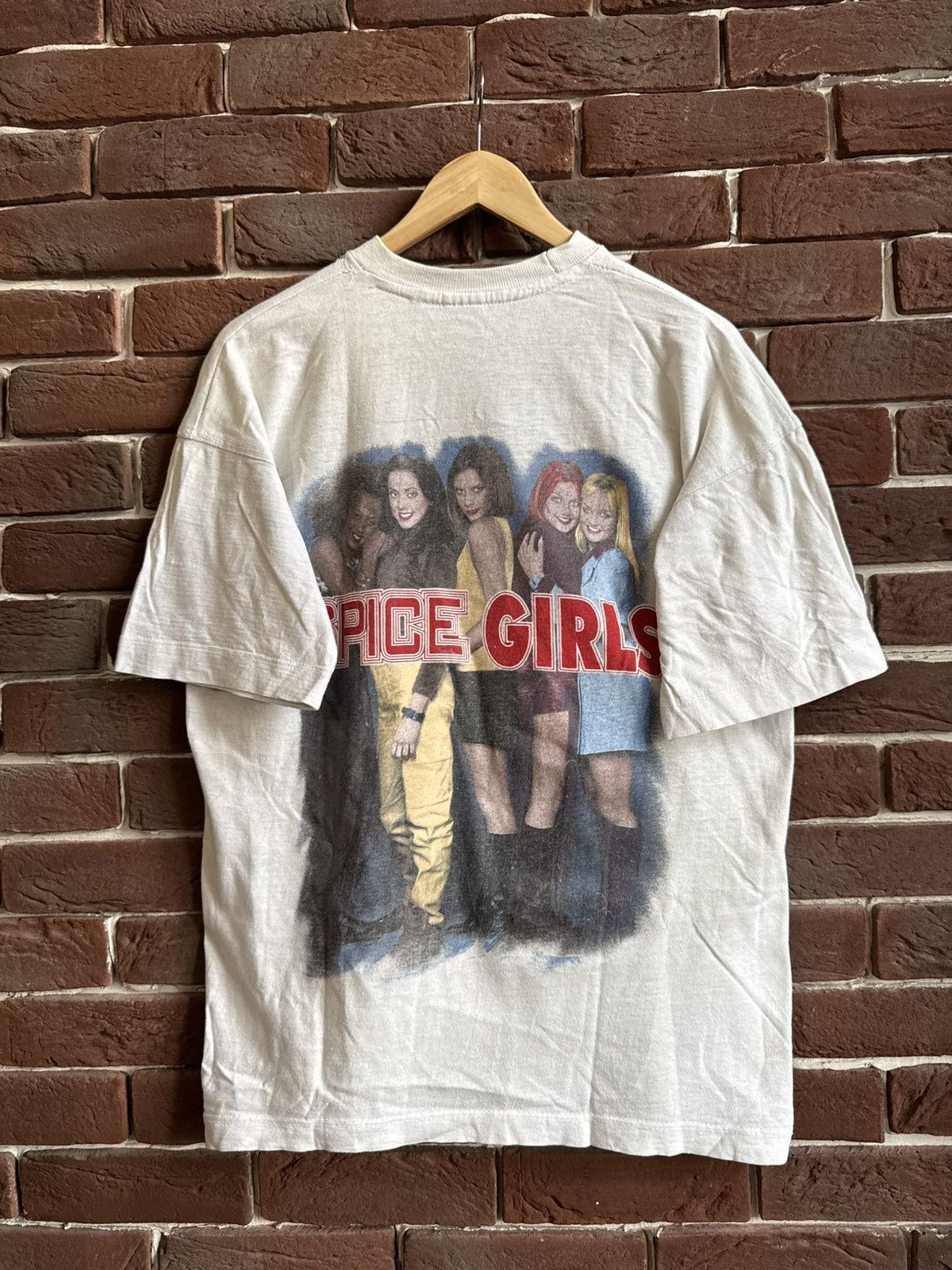 Band Tees Vintage 90s Spice Girls Band Rap Tee Very Rare Pop Hype Size US L / EU 52-54 / 3 - 2 Thumbnail