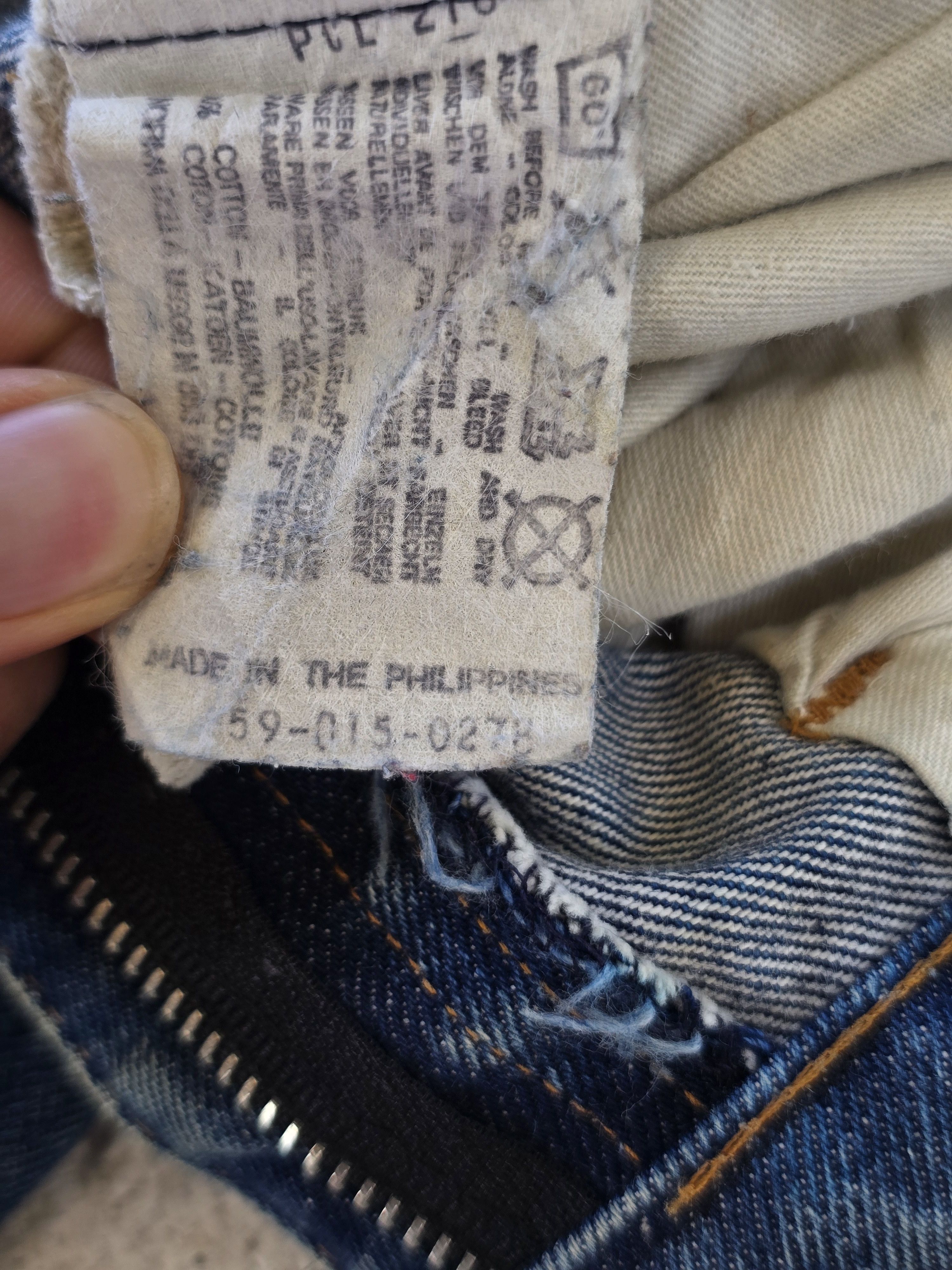 Levi's Vintage 70s Levis Orange Tab Bell Bottom Denim Size US 28 / EU 44 - 6 Thumbnail