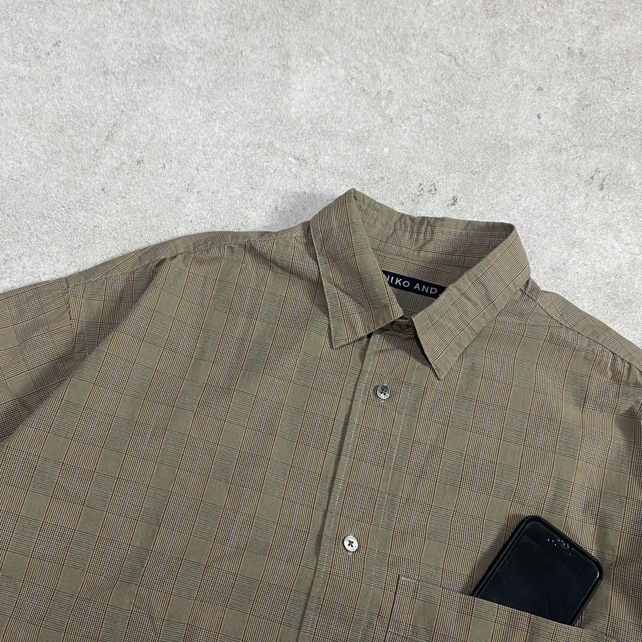 Issey Miyake × Japanese Brand × Tsumori Chisato Vintage NIKO AND… Pattern Shirt Size US XL / EU 56 / 4 - 3 Thumbnail