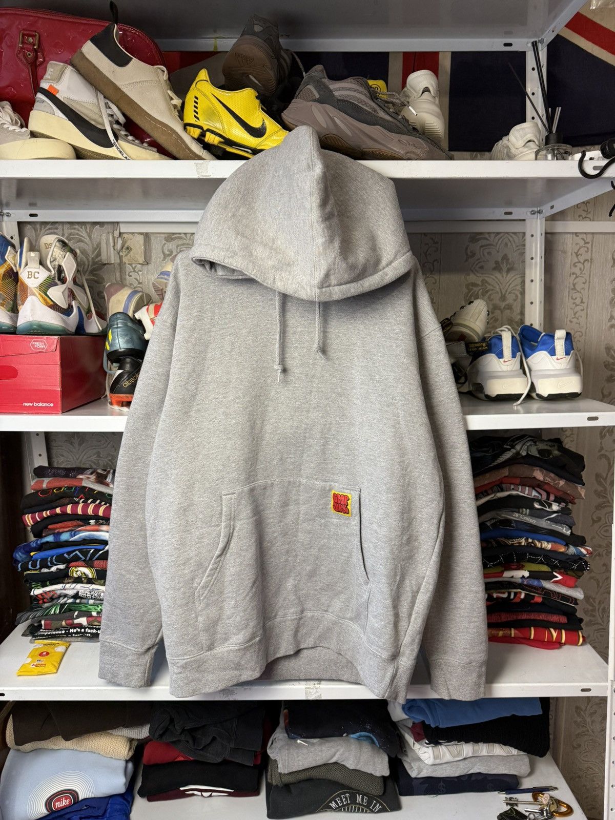 Empyre Empyre Gray Logo Patch Hoodie Size L Size US L / EU 52-54 / 3 - 18 Thumbnail