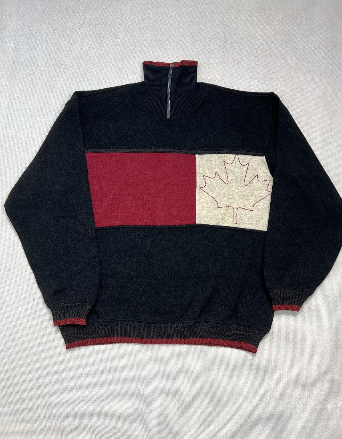 Carlo Colucci Sweater Carlo Colucci Canada Leaf New Collection Size US XL / EU 56 / 4 - 2 Thumbnail