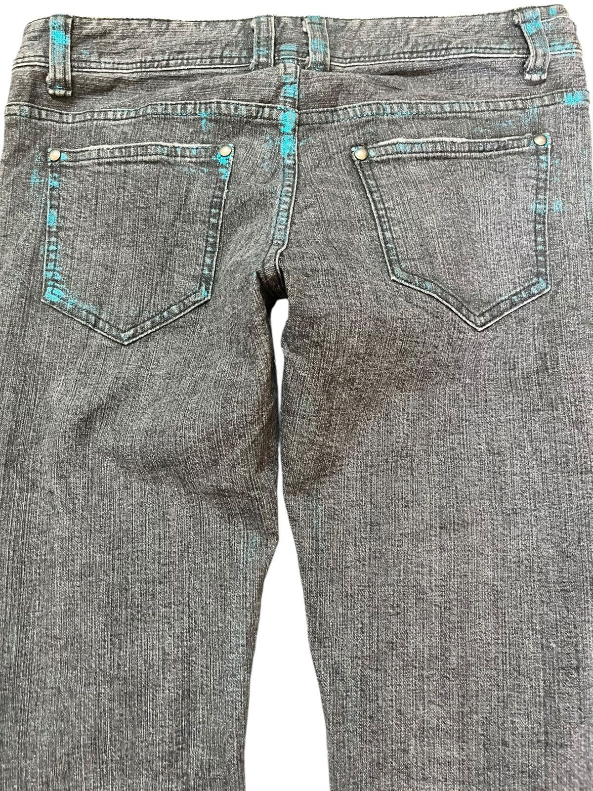 5351 POUR LES HOMMES Vintage 5351 Pour Les Homme Skinny Blue Essence Denim Size US 29 - 7 Thumbnail