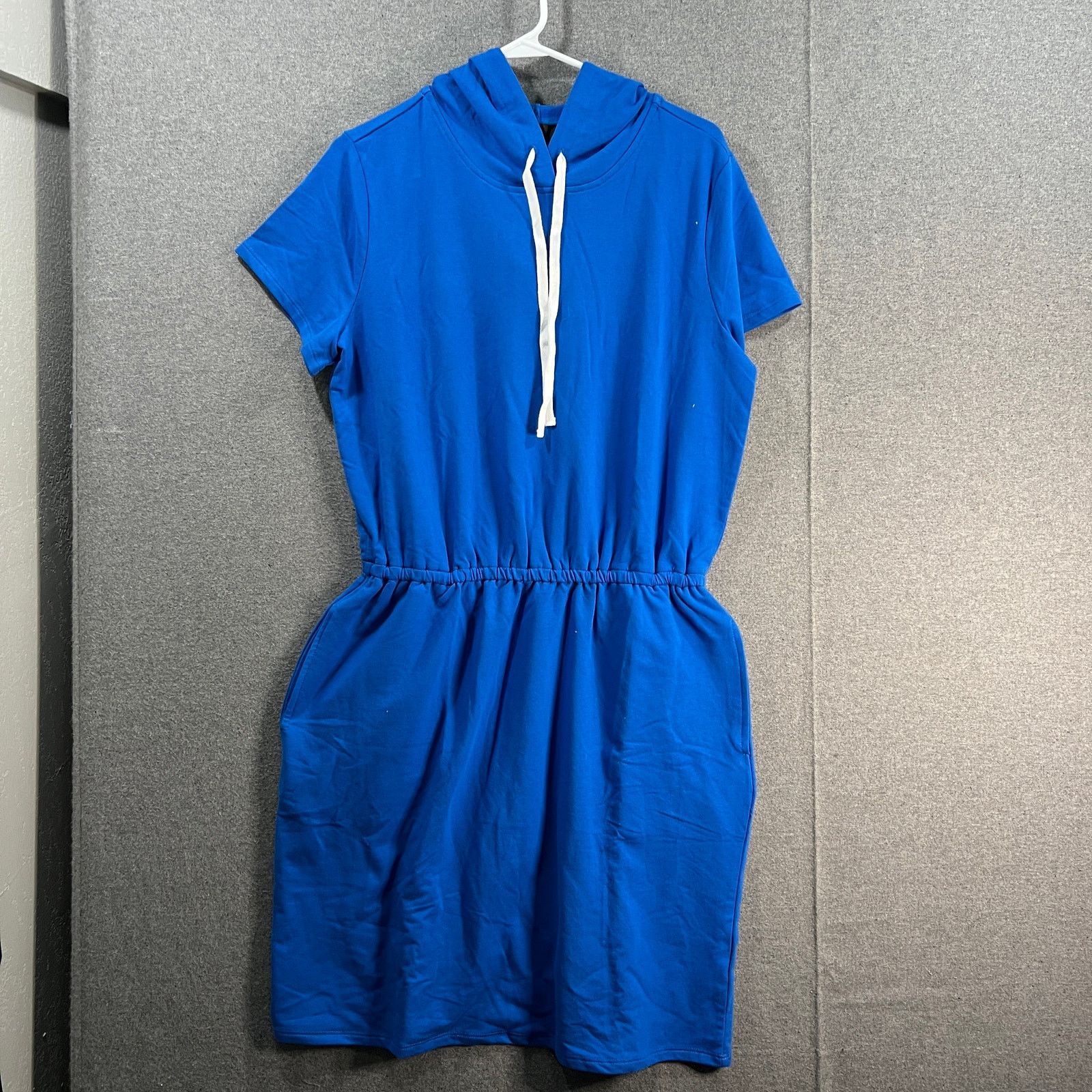 Other J Jason Wu Regular French Terry Short Sleeve Hoodie Dress Size S / US 4 / IT 40 - 1 Thumbnail