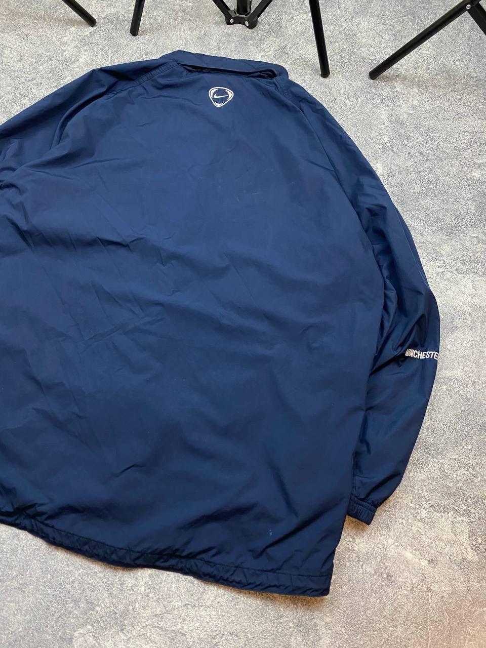 Nike × Vintage Nike Manchester United Nylon Jacket Size US XL / EU 56 / 4 - 4 Thumbnail