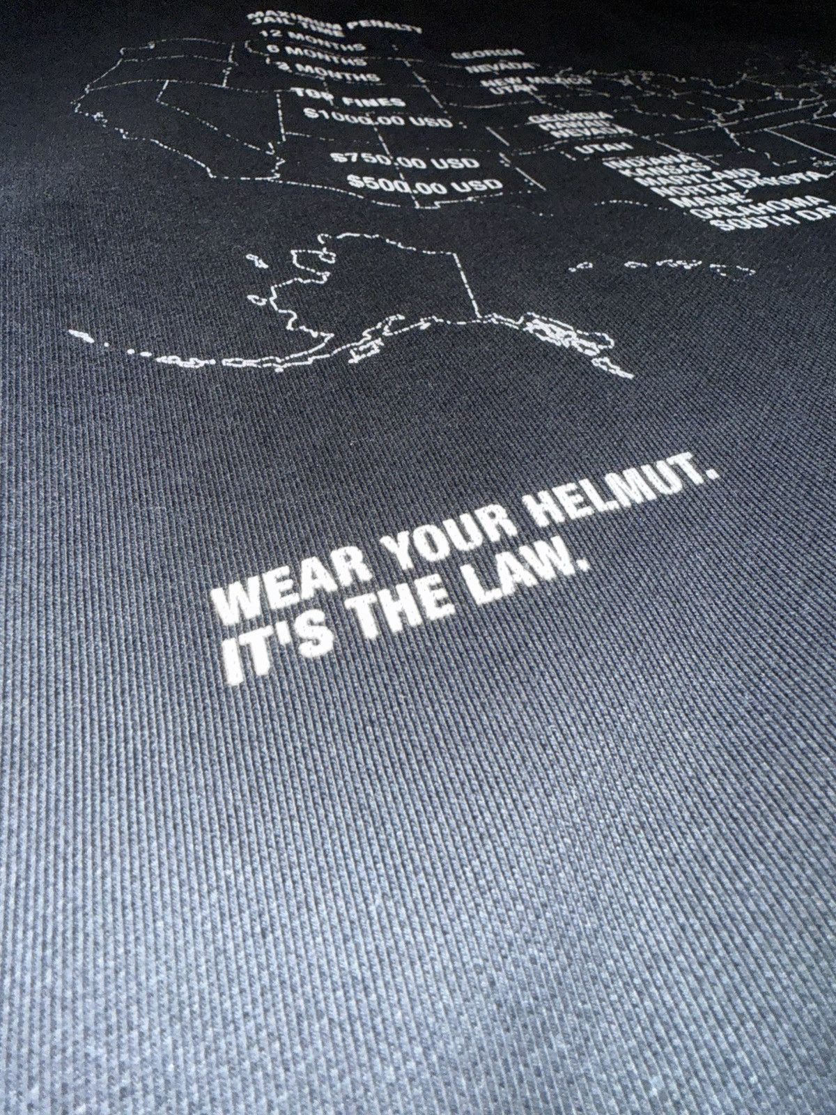 Helmut Lang helmut lang “helmut laws” black hoodie Size US XXL / EU 58 / 5 - 3 Thumbnail