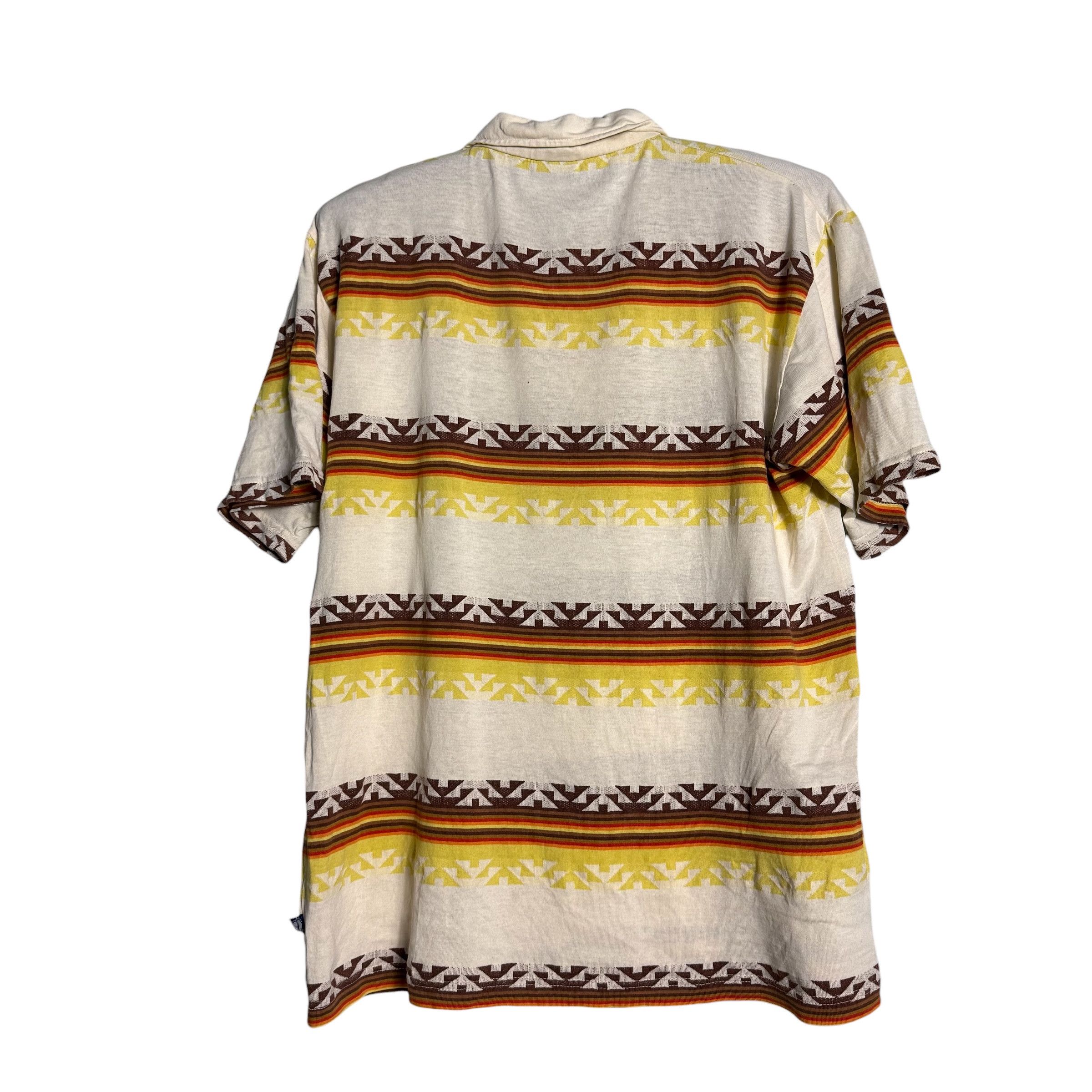 Hang Ten 🔥RARE🔥Vintage Hang Ten Stripes Native Navajo Polo Shirt Size US M / EU 48-50 / 2 - 5 Thumbnail