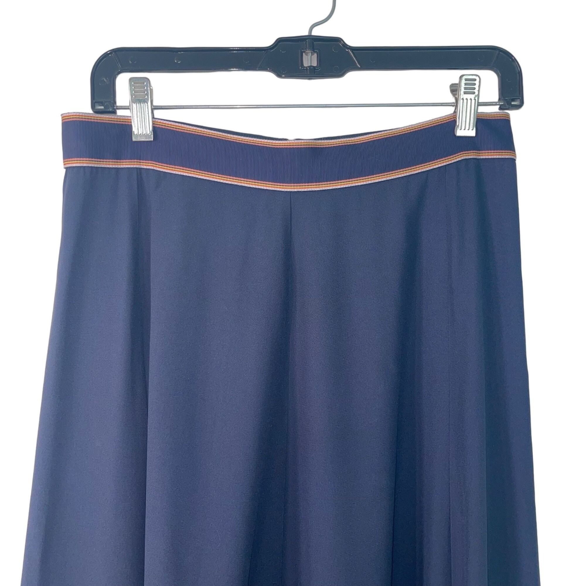 Paul Smith Paul Smith Womens Skirt Size 42 Blue Striped Size 42" / US 20 - 3 Thumbnail