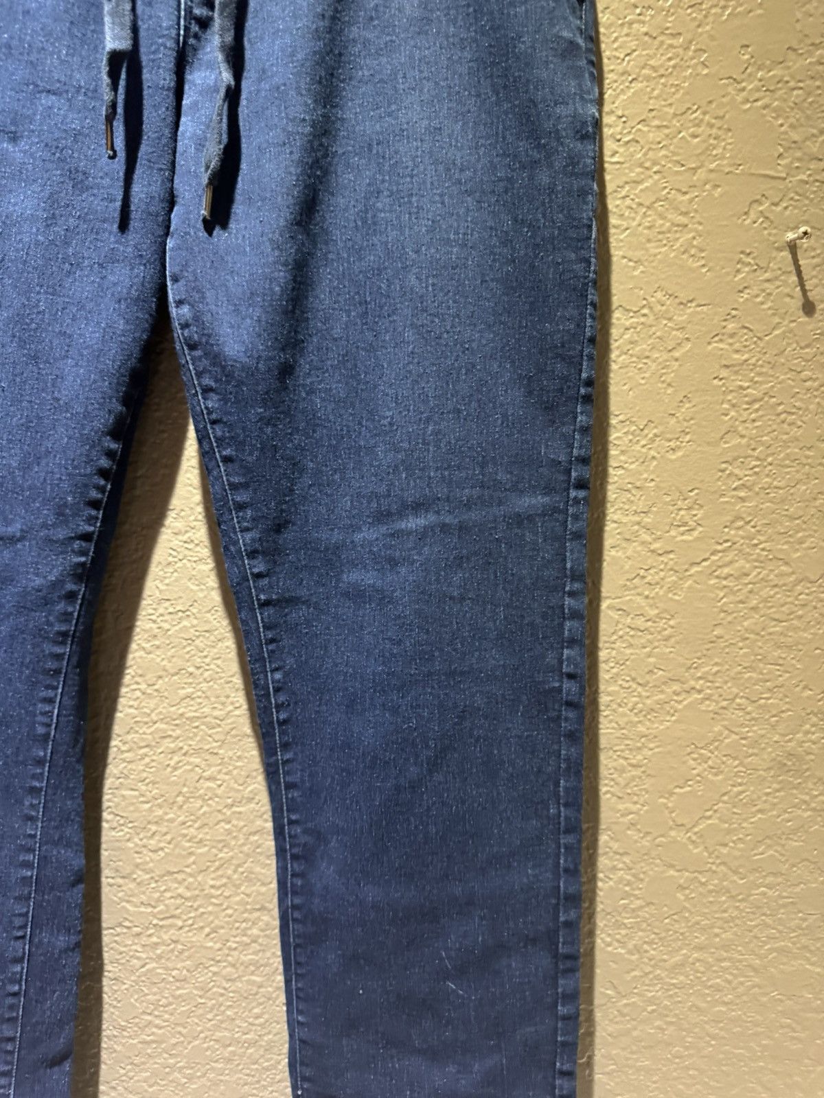 Other Hip Czech Blue Jean Sweatpant Hybrid Soft Drawstrings Size US 30 / EU 46 - 5 Thumbnail