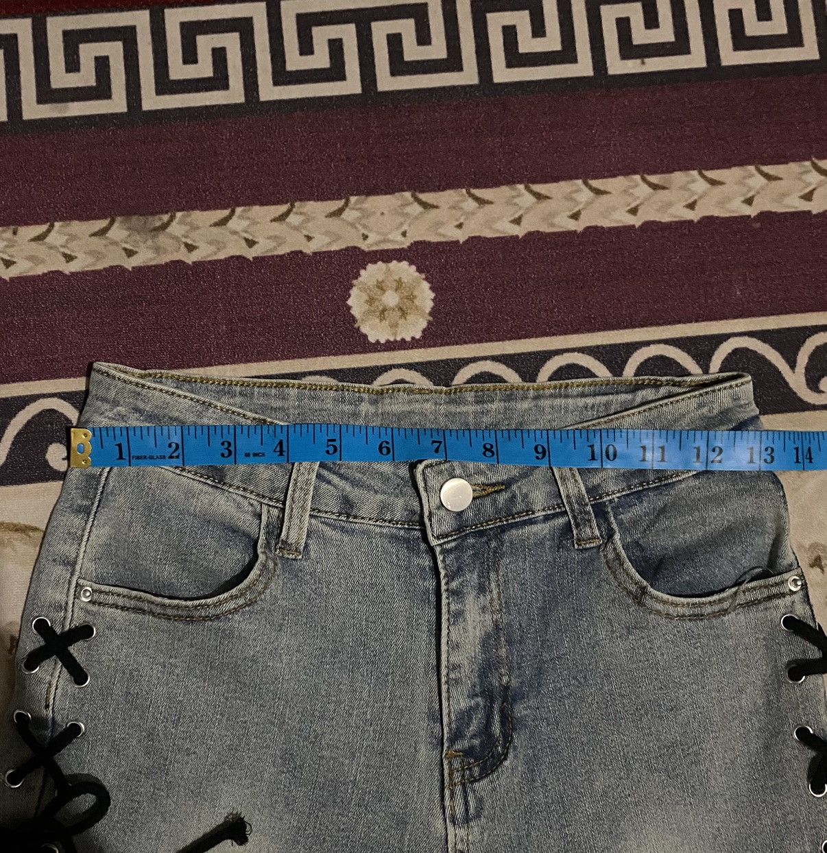 Beauty Beast × If Six Was Nine × Seditionaries 🔥VERYRARE🔥🔥Vintage Japanese Brand Super Flare Size US 26 / EU 42 - 12 Thumbnail
